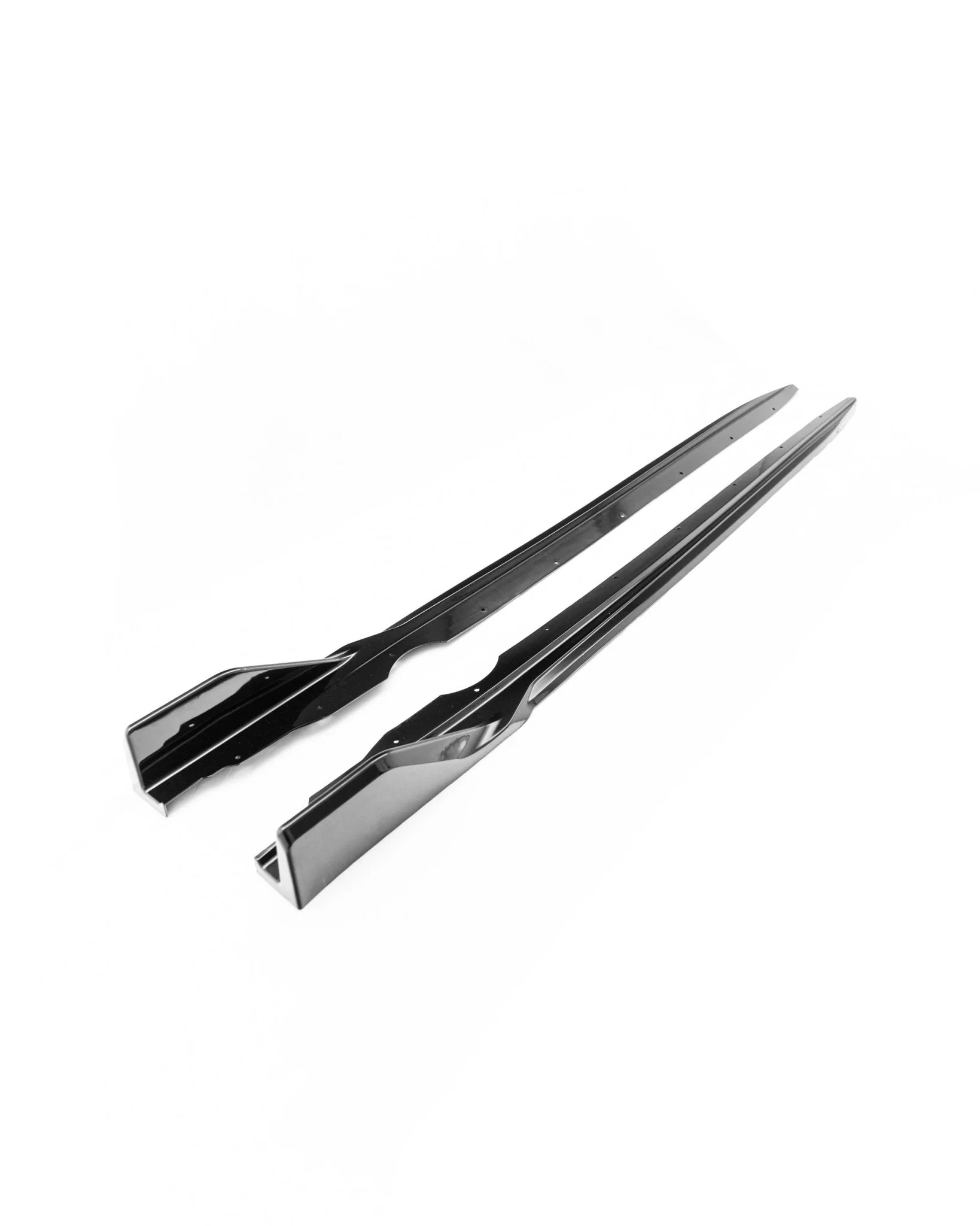 BMW X1 M Sport U11 Gloss Black Competition Side Skirts by FORM (2022+) - Image 6