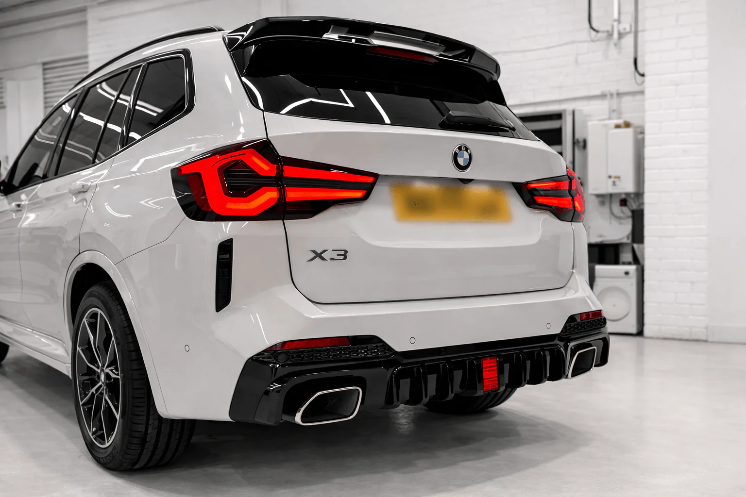 BMW X3 G01 LCI Gloss Black Full Body Kit by FORM (2021-2024) - Image 3