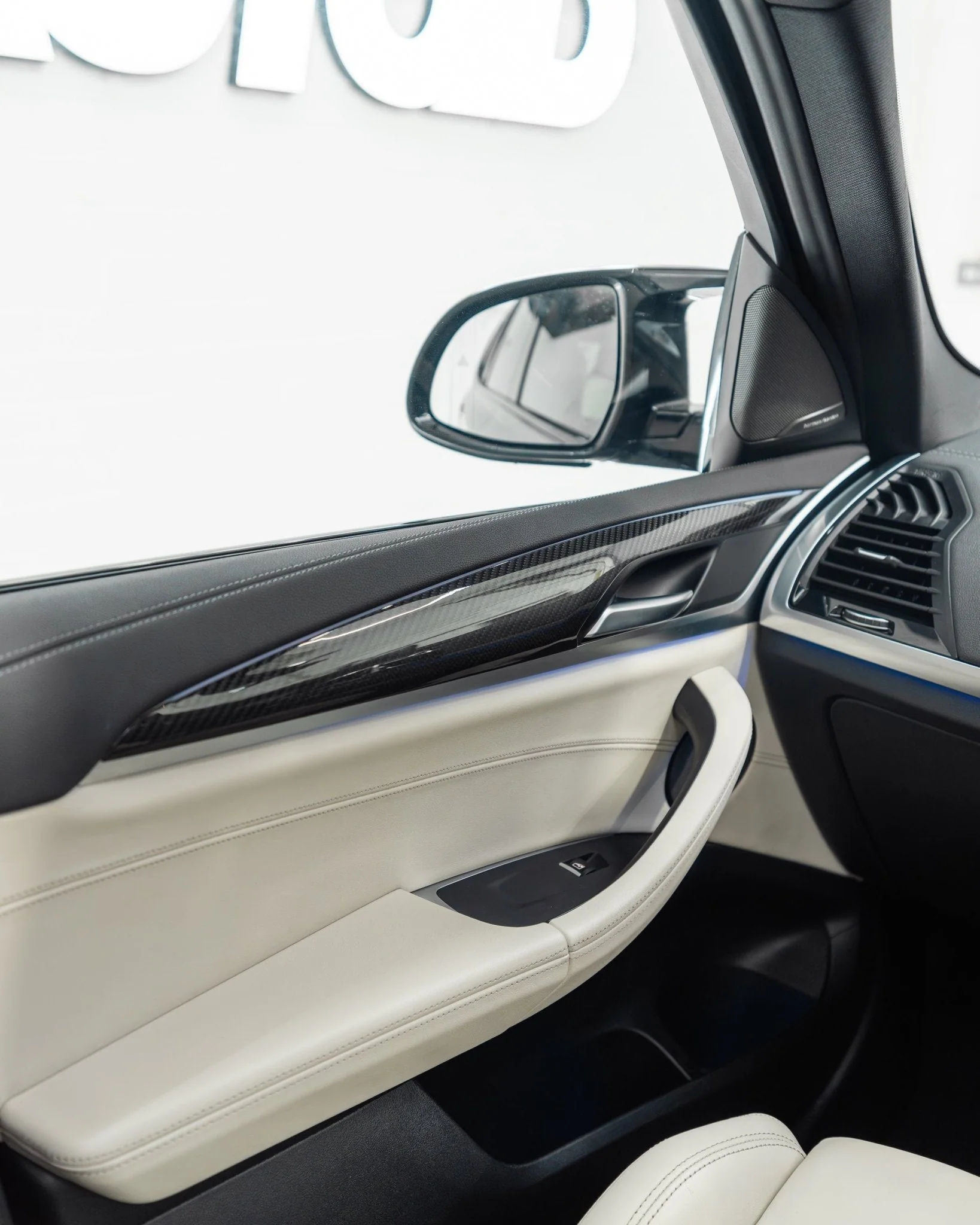 BMW X3M F97 & X4M F97 Carbon Fibre Interior Trim Overlay Set by FORM (2019+) - Image 5