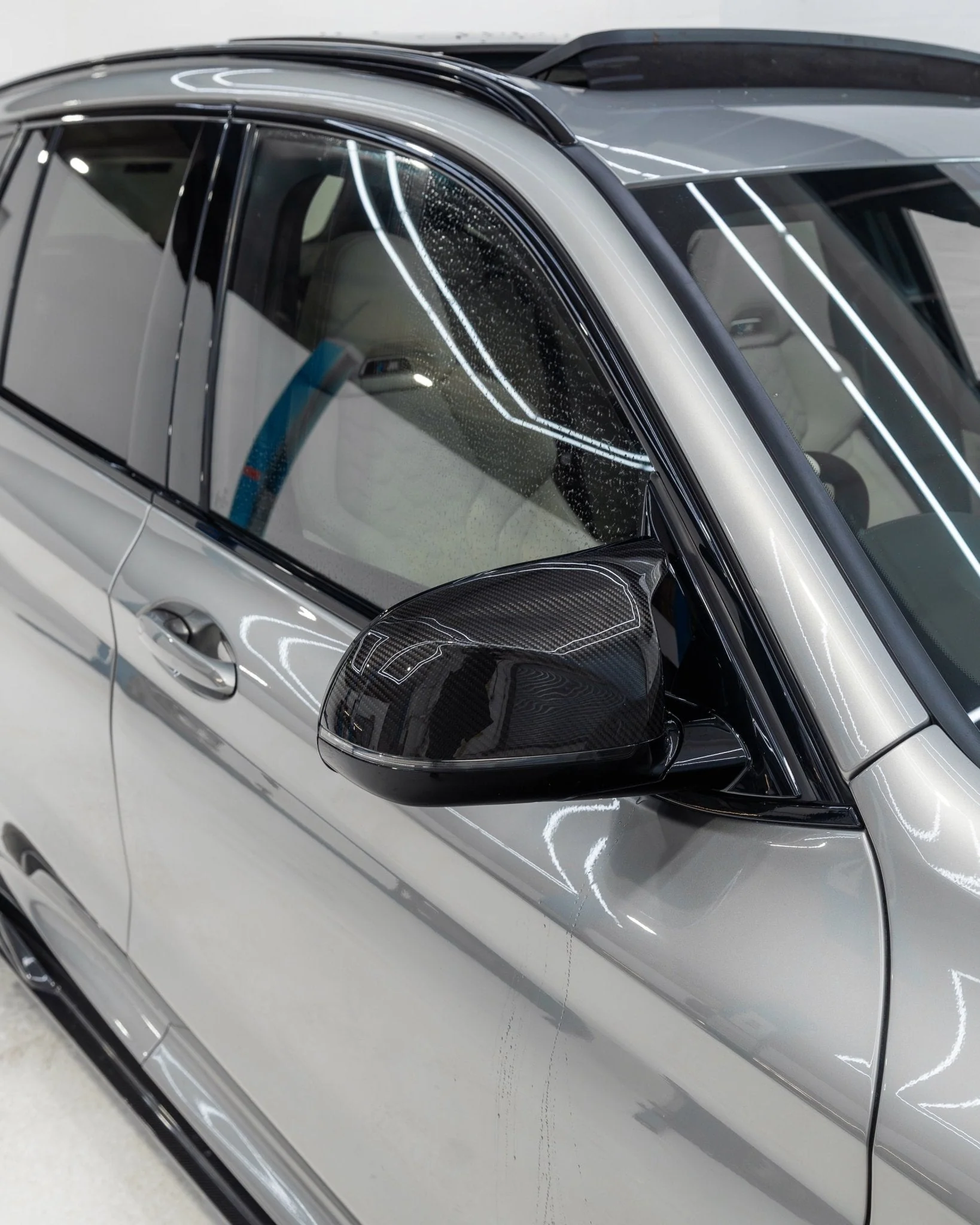 BMW X3M F97, X4M F98, X5M F95 & X6M F96 Pre-preg Carbon Fibre Mirror Covers by FORM (2019+) - Image 2