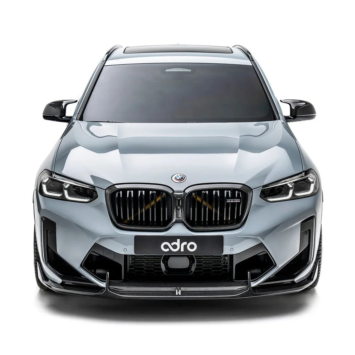 BMW X3M LCI F97 Pre-Preg Carbon Fibre Front Splitter by Adro (2022+) - Image 5