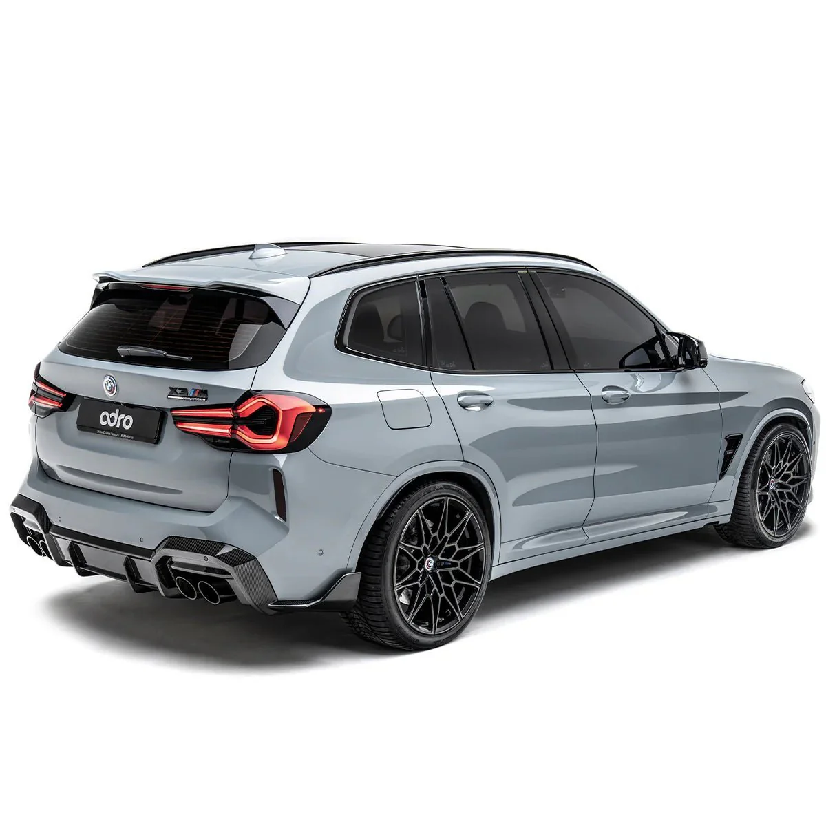 BMW X3M LCI F97 Pre-Preg Carbon Fibre Rear Diffuser by Adro (2022+) - Image 5