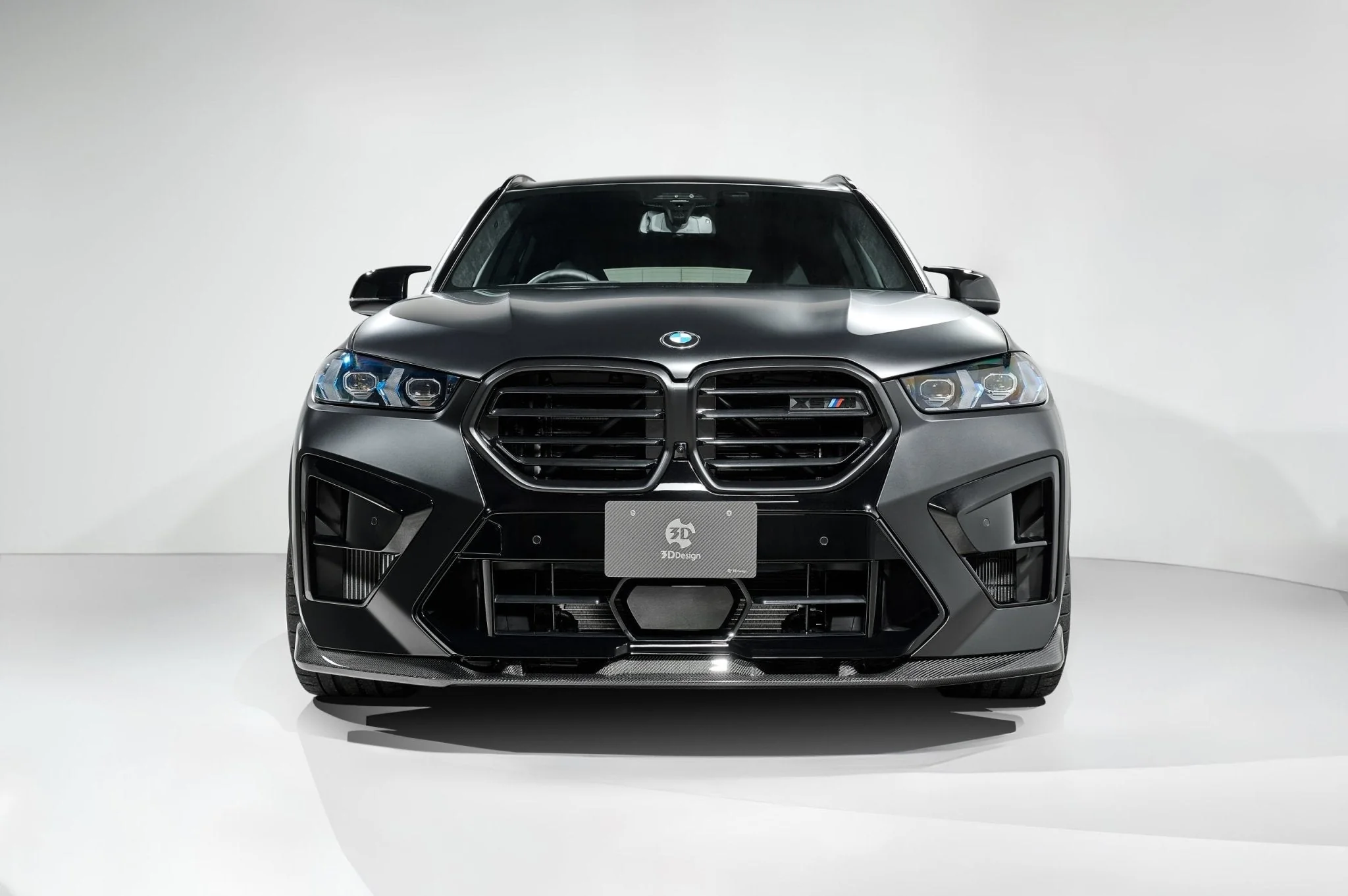 BMW X5M LCI F95 Carbon Fibre Front Splitter by 3DDesign (2023+) - Image 2