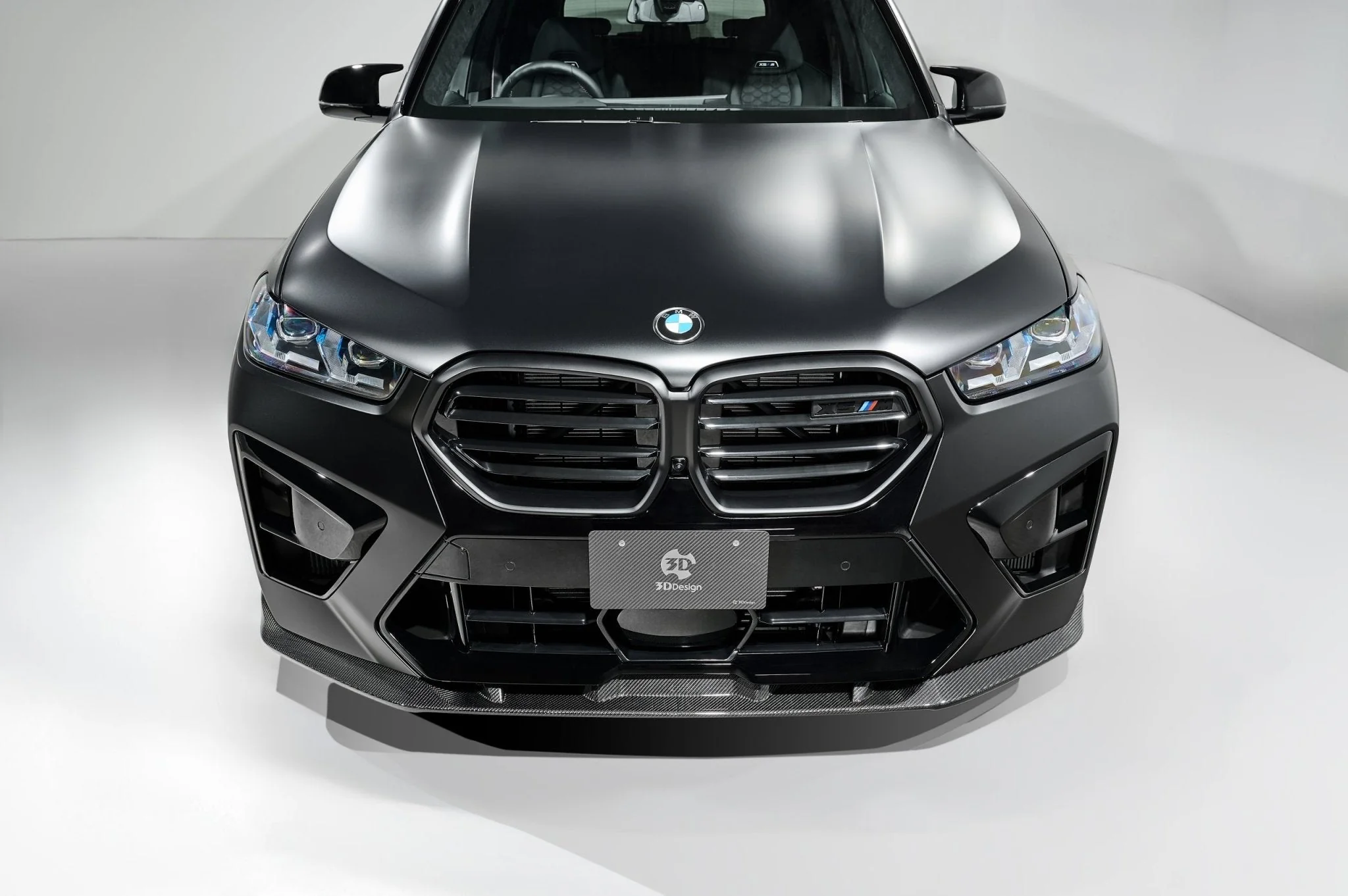 BMW X5M LCI F95 Carbon Fibre Front Splitter by 3DDesign (2023+) - Image 3