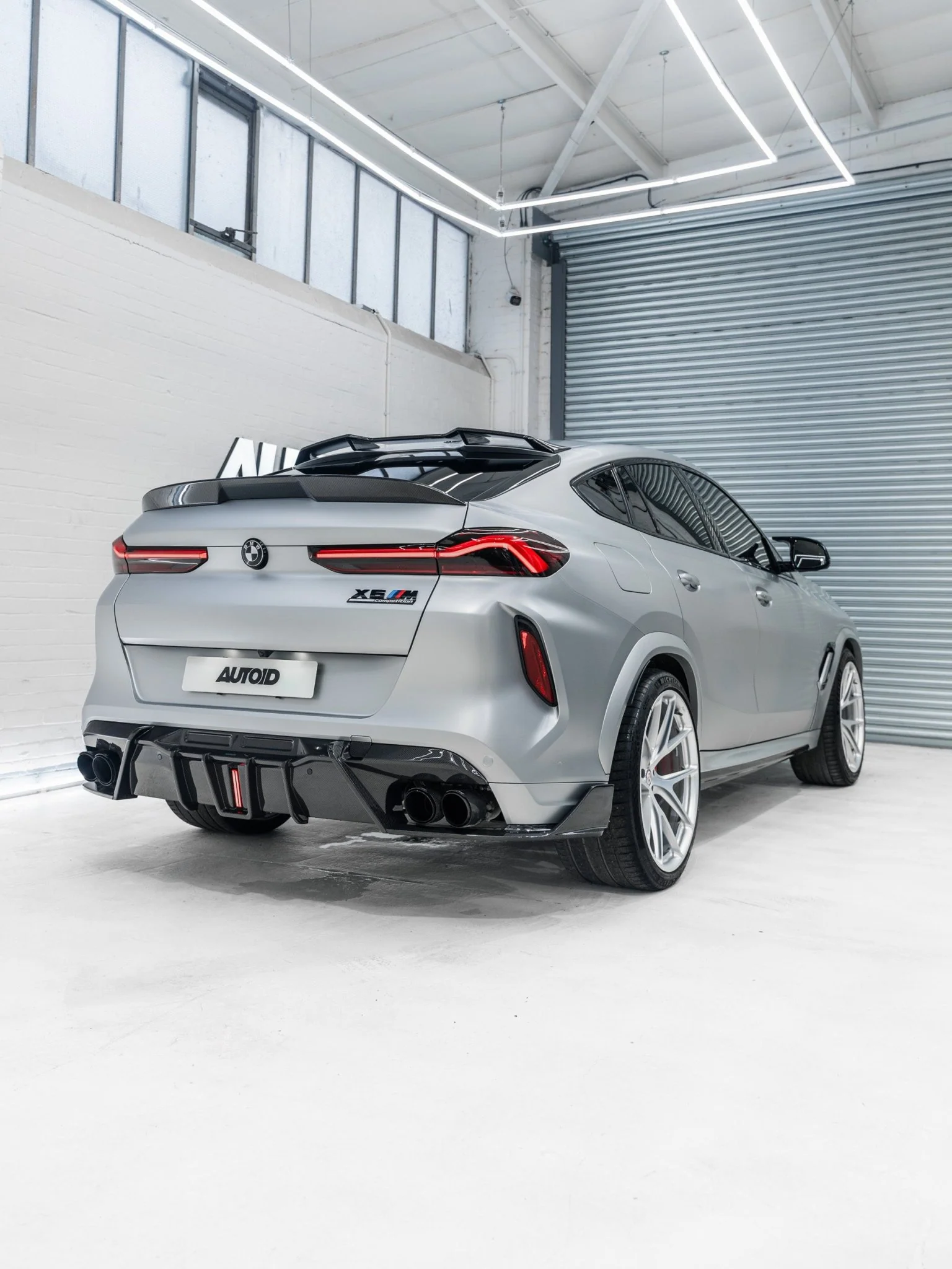 BMW X6M F96 Pre-Preg Carbon Fibre Brake Light Rear Diffuser by SQ (2020+) - Image 2