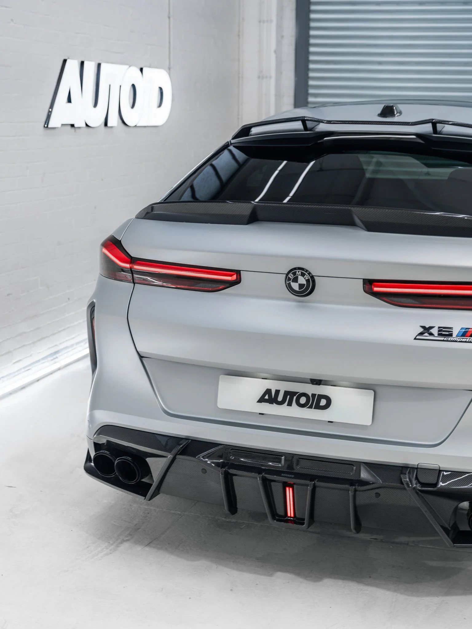 BMW X6M F96 Pre-Preg Carbon Fibre Brake Light Rear Diffuser by SQ (2020+) - Image 3