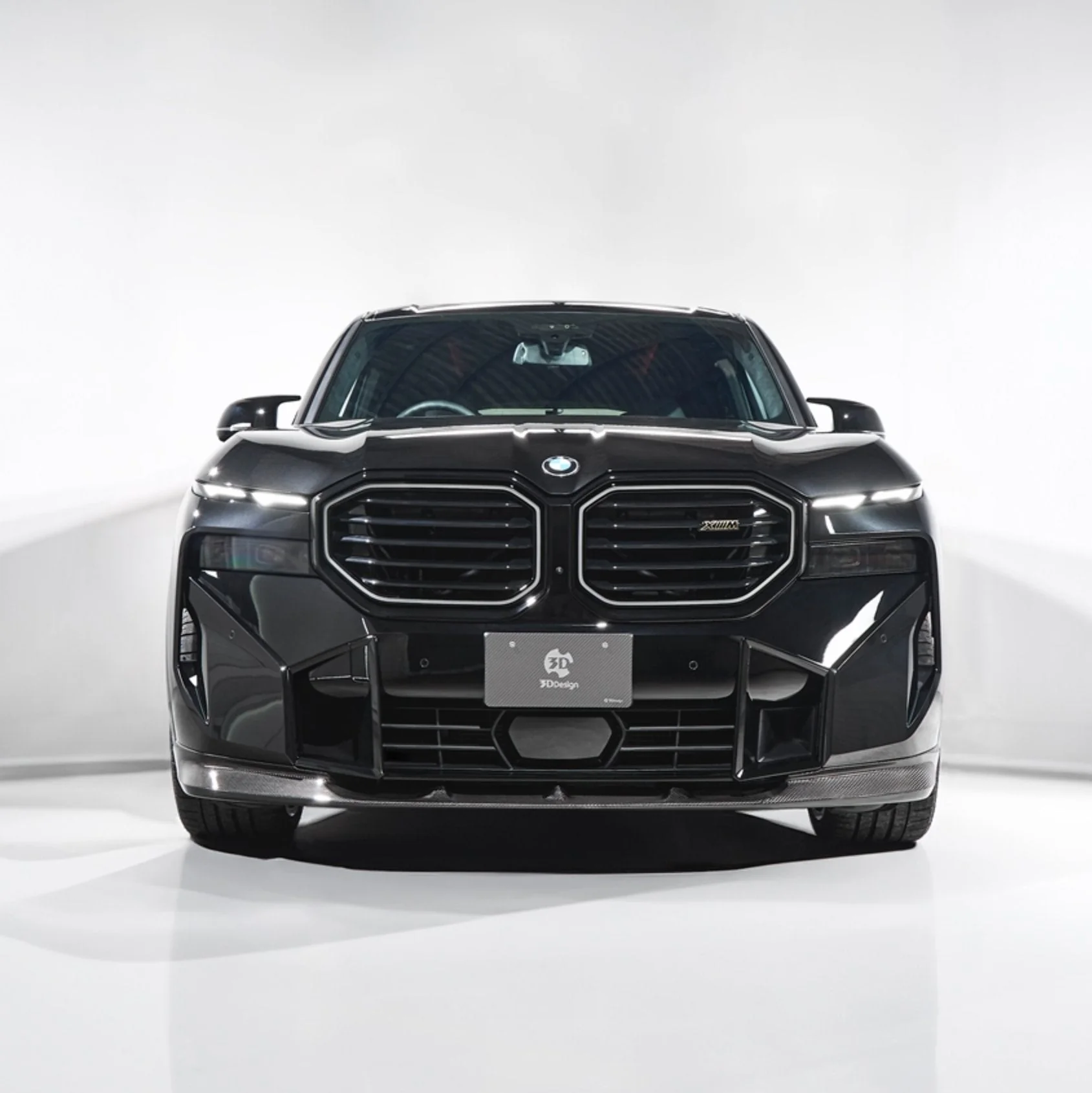 BMW XM G09 Carbon Fibre Front Splitter by 3D Design