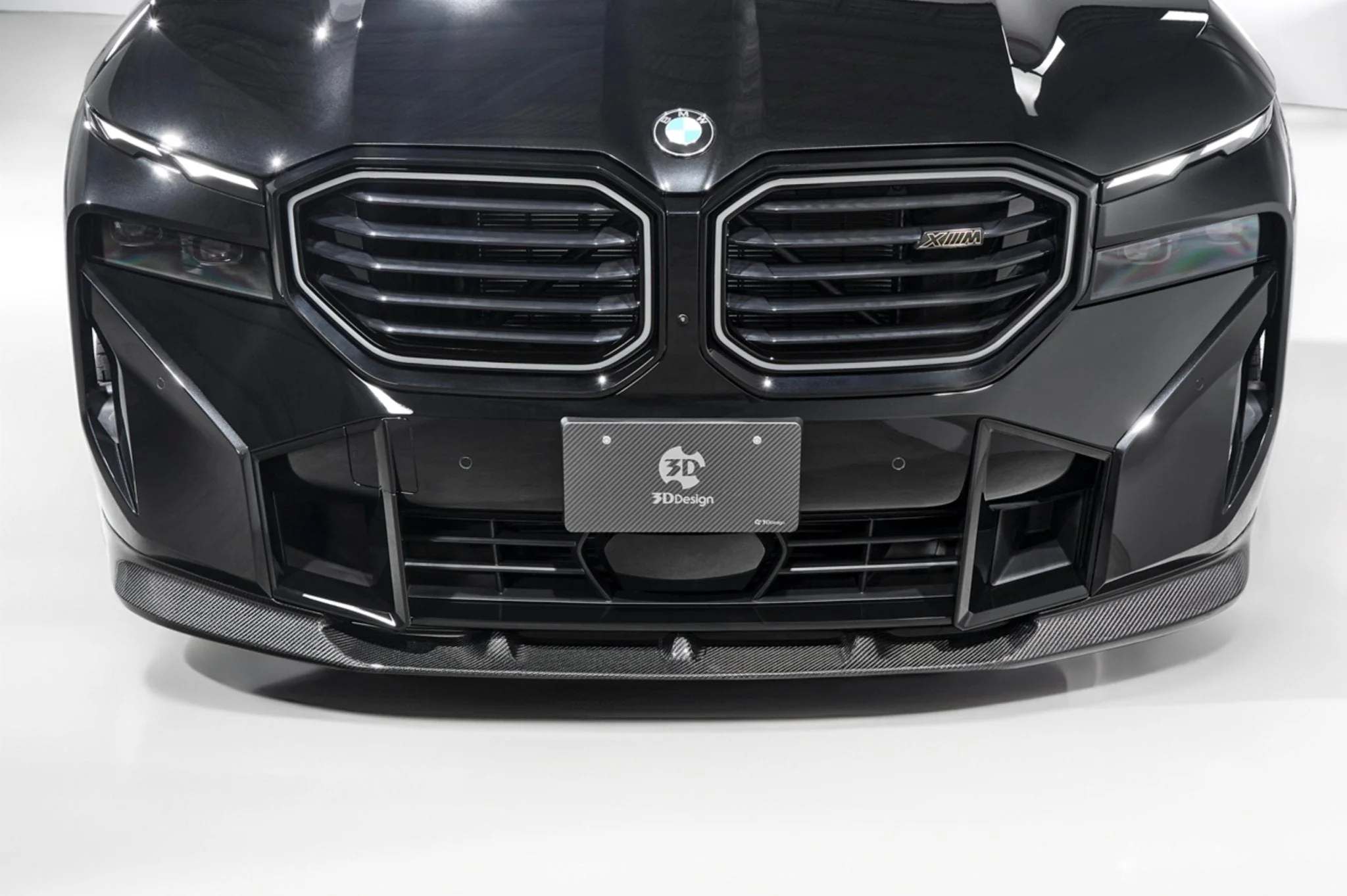 BMW XM G09 Carbon Fibre Front Splitter by 3D Design - Image 3