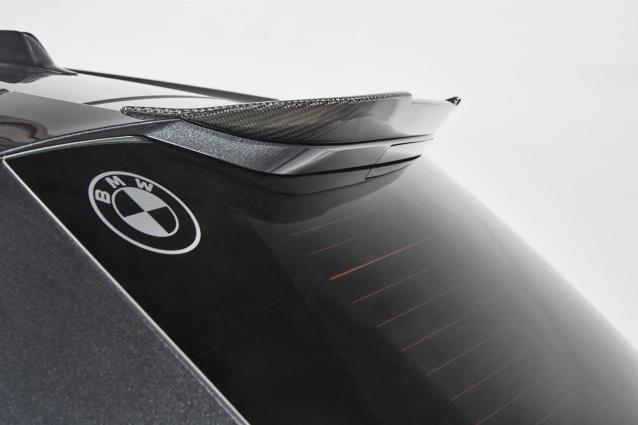 BMW XM G09 Carbon Fibre Rear Roof Spoiler by 3D Design - Image 4