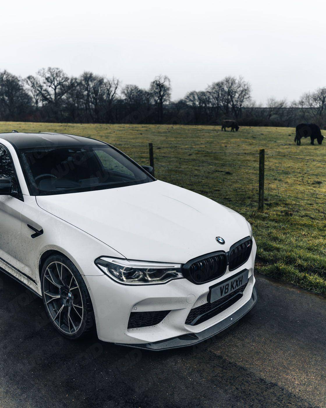 BMW M5 F90 Carbon Fibre Competition Front Splitter by FORM (2017-2020) - Image 3