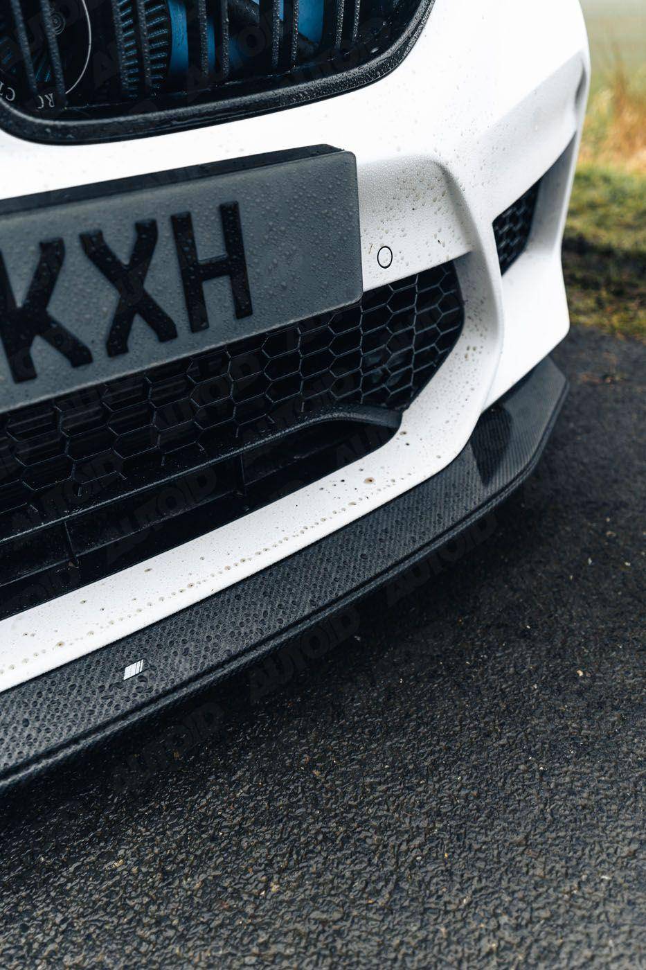 BMW M5 F90 Carbon Fibre Competition Front Splitter by FORM (2017-2020) - Image 4