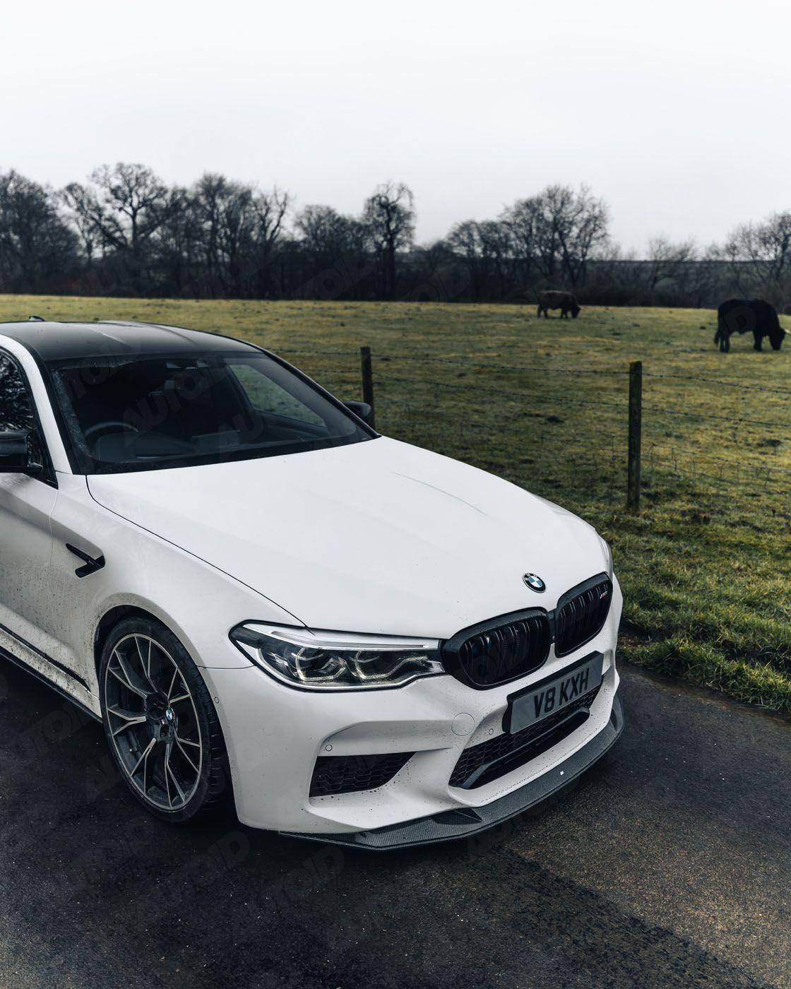 BMW M5 F90 Carbon Fibre Competition Front Splitter by FORM (2017-2020) - Image 5