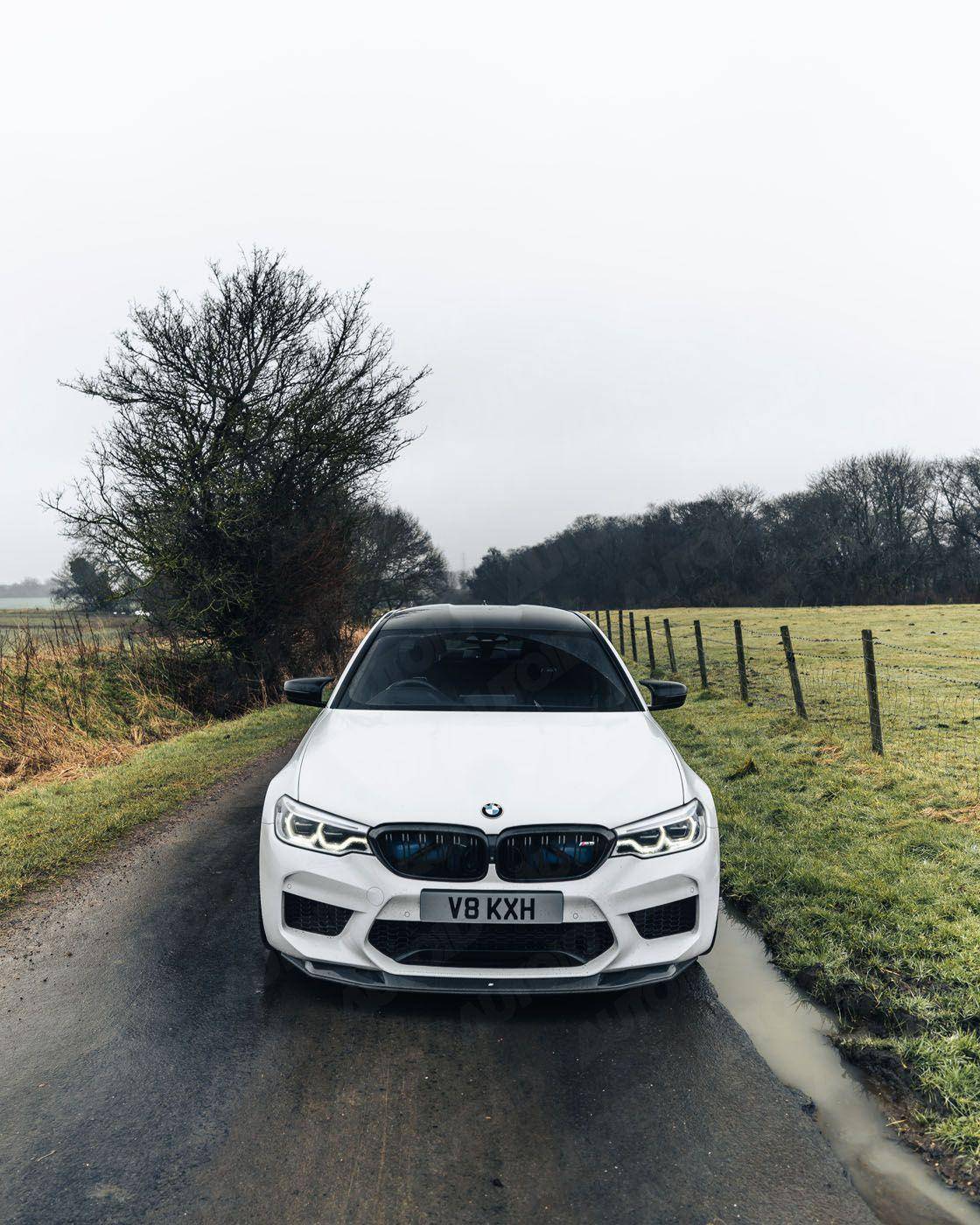 BMW M5 F90 Carbon Fibre Competition Front Splitter by FORM (2017-2020) - Image 7