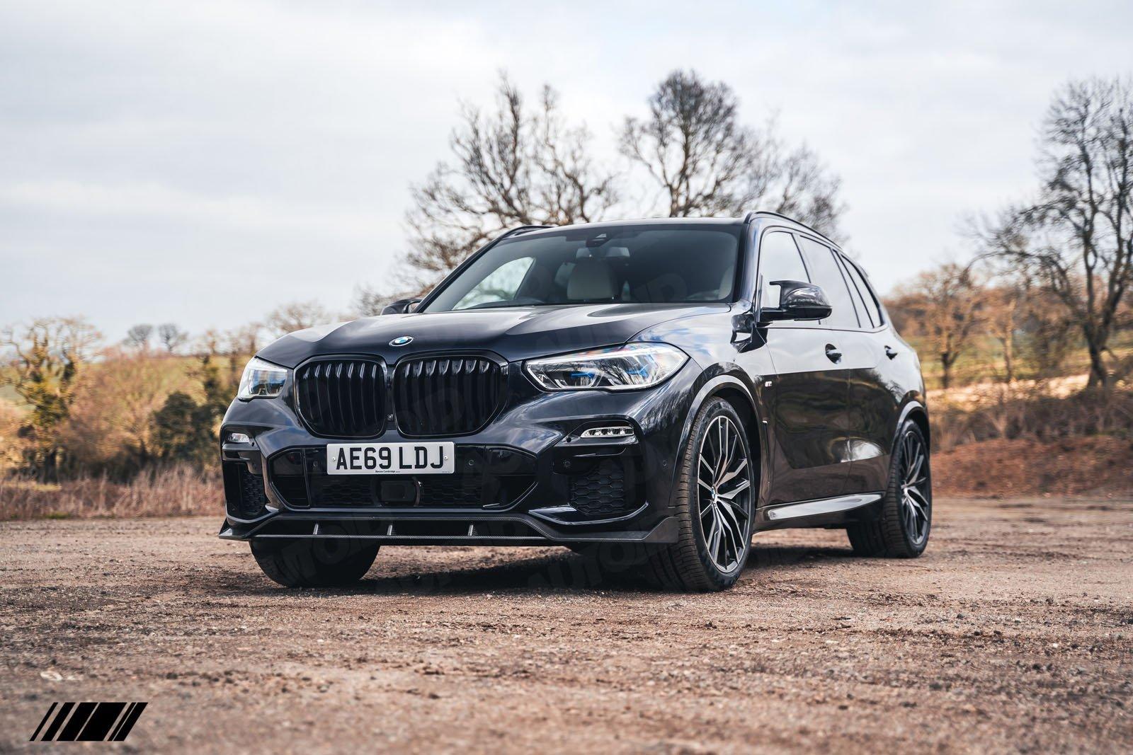 Carbon Fibre Competition Front Splitter for BMW X5 by FORM (2018+, G05) - Image 14