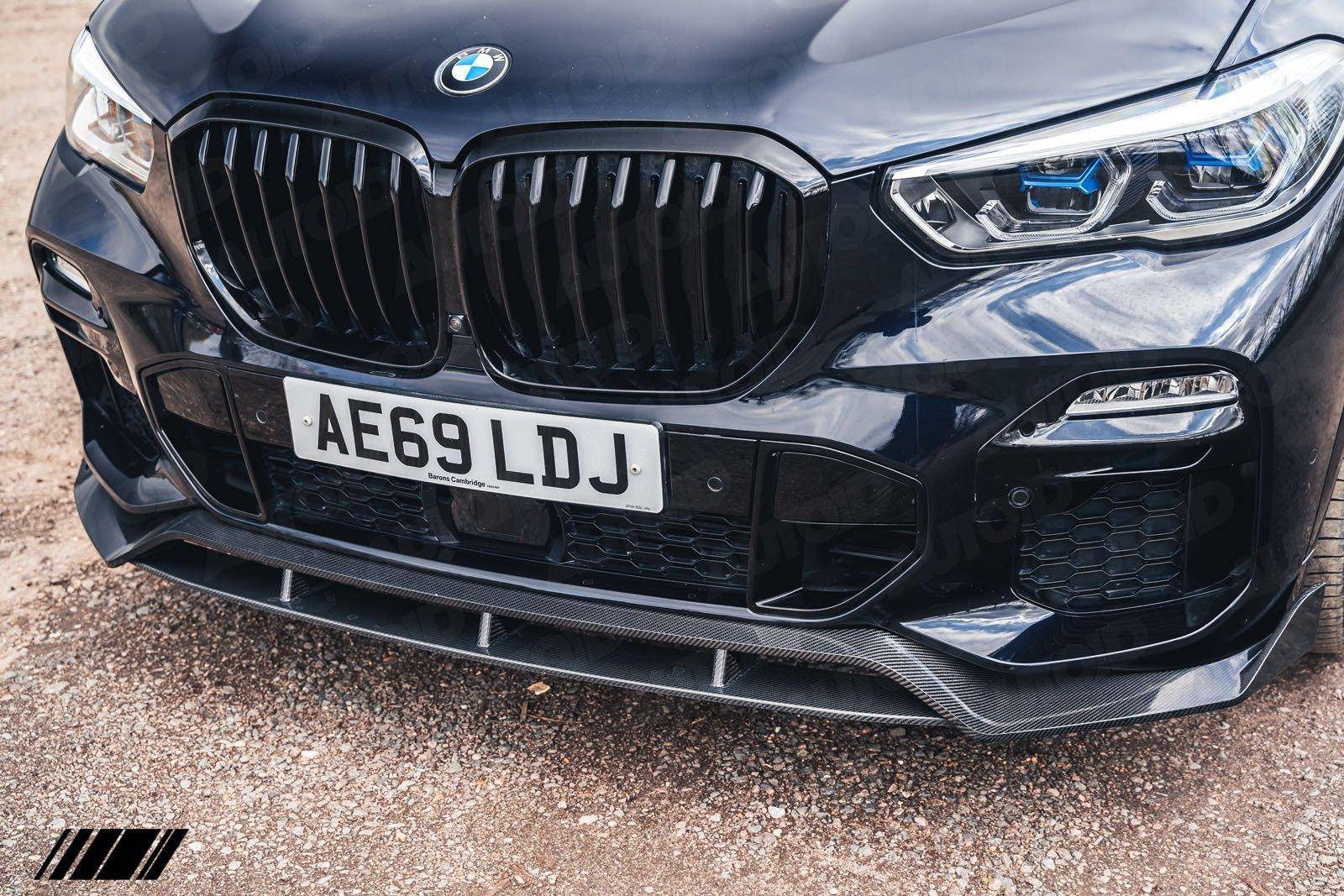 Carbon Fibre Competition Front Splitter for BMW X5 by FORM (2018+, G05) - Image 2
