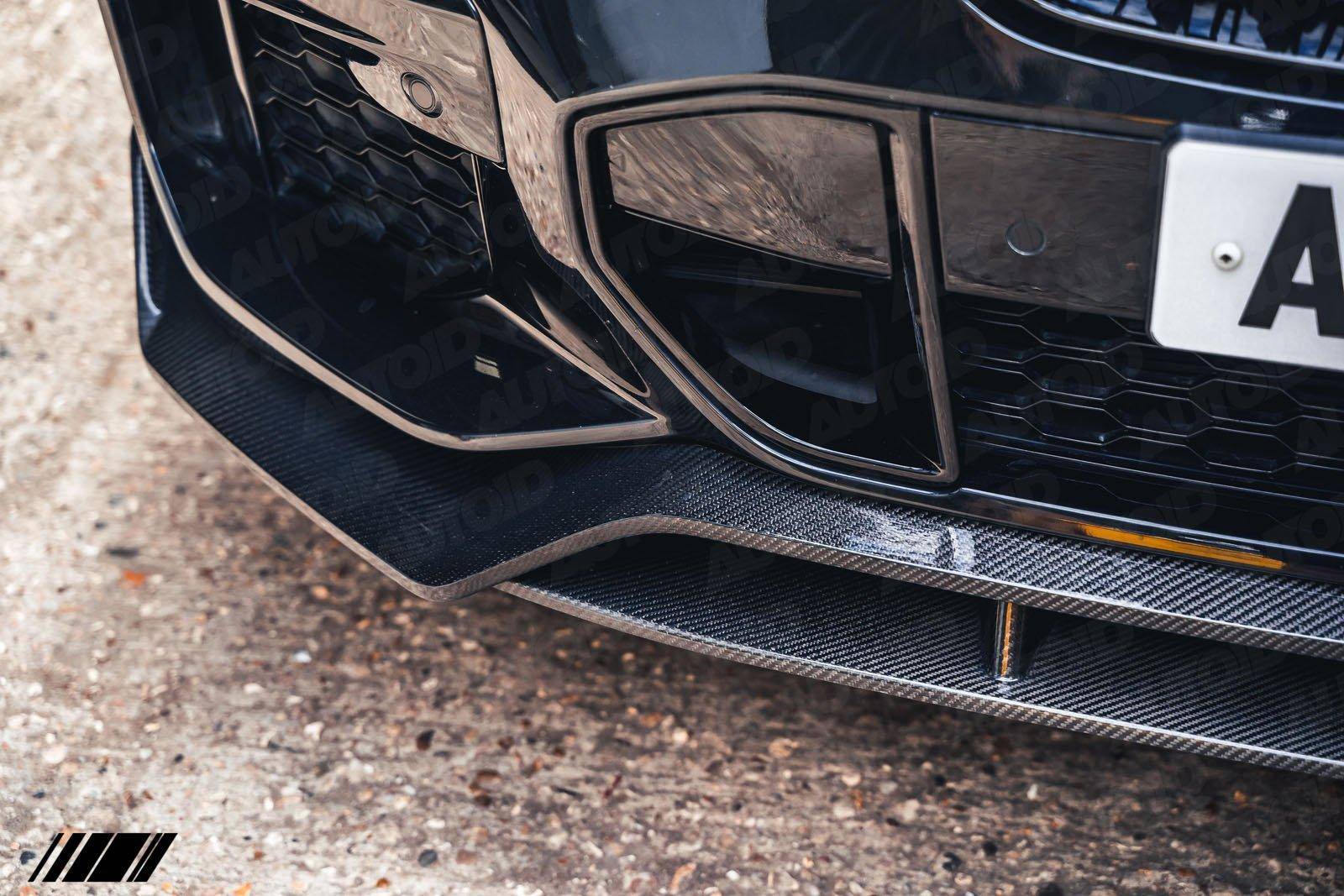 Carbon Fibre Competition Front Splitter for BMW X5 by FORM (2018+, G05) - Image 3
