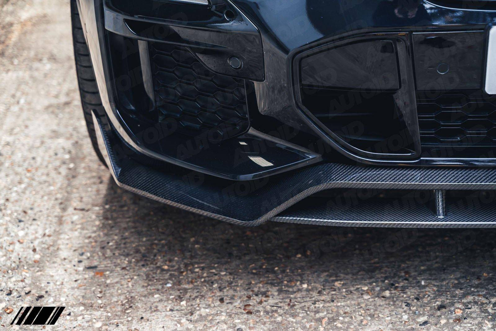 Carbon Fibre Competition Front Splitter for BMW X5 by FORM (2018+, G05) - Image 5