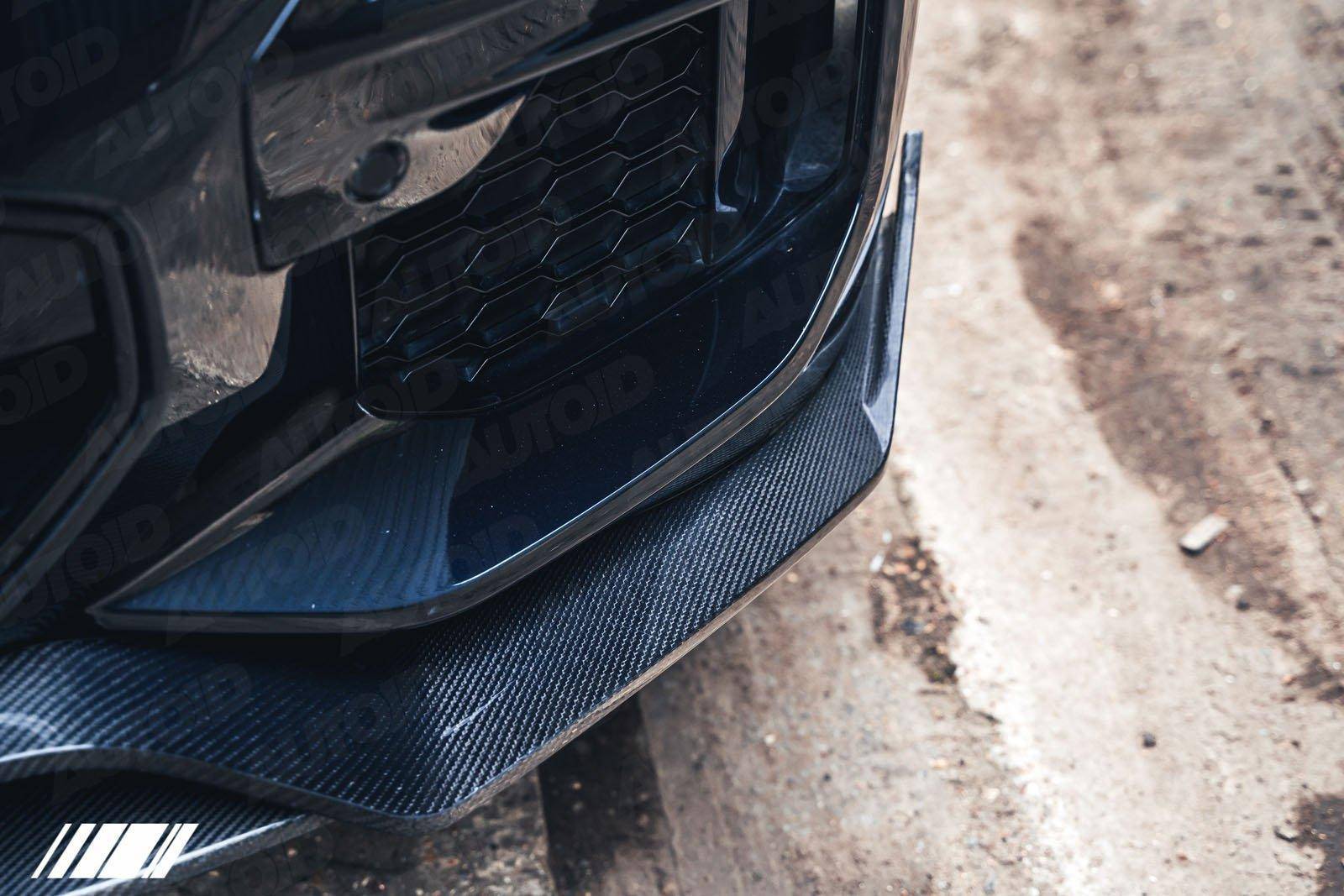 Carbon Fibre Competition Front Splitter for BMW X5 by FORM (2018+, G05) - Image 6