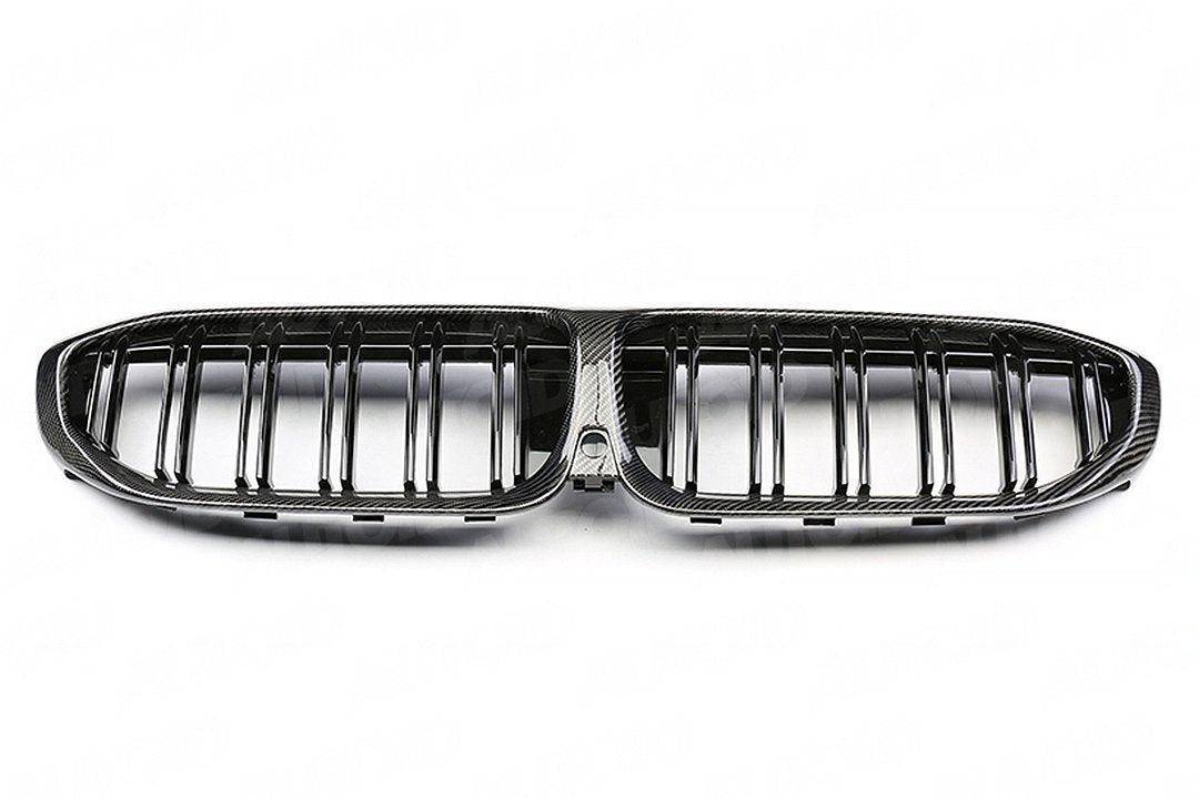 Carbon Fibre Double Slat Kidney Grilles for BMW 3 Series Pre-LCI by FORM (2019-2023, G20 G21) - Image 5