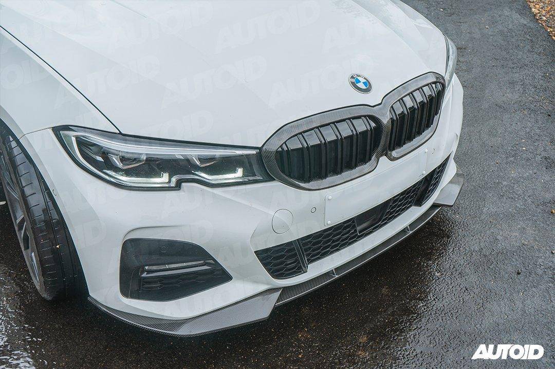 Carbon Fibre Double Slat Kidney Grilles for BMW 3 Series Pre-LCI by FORM (2019-2023, G20 G21) - Image 8
