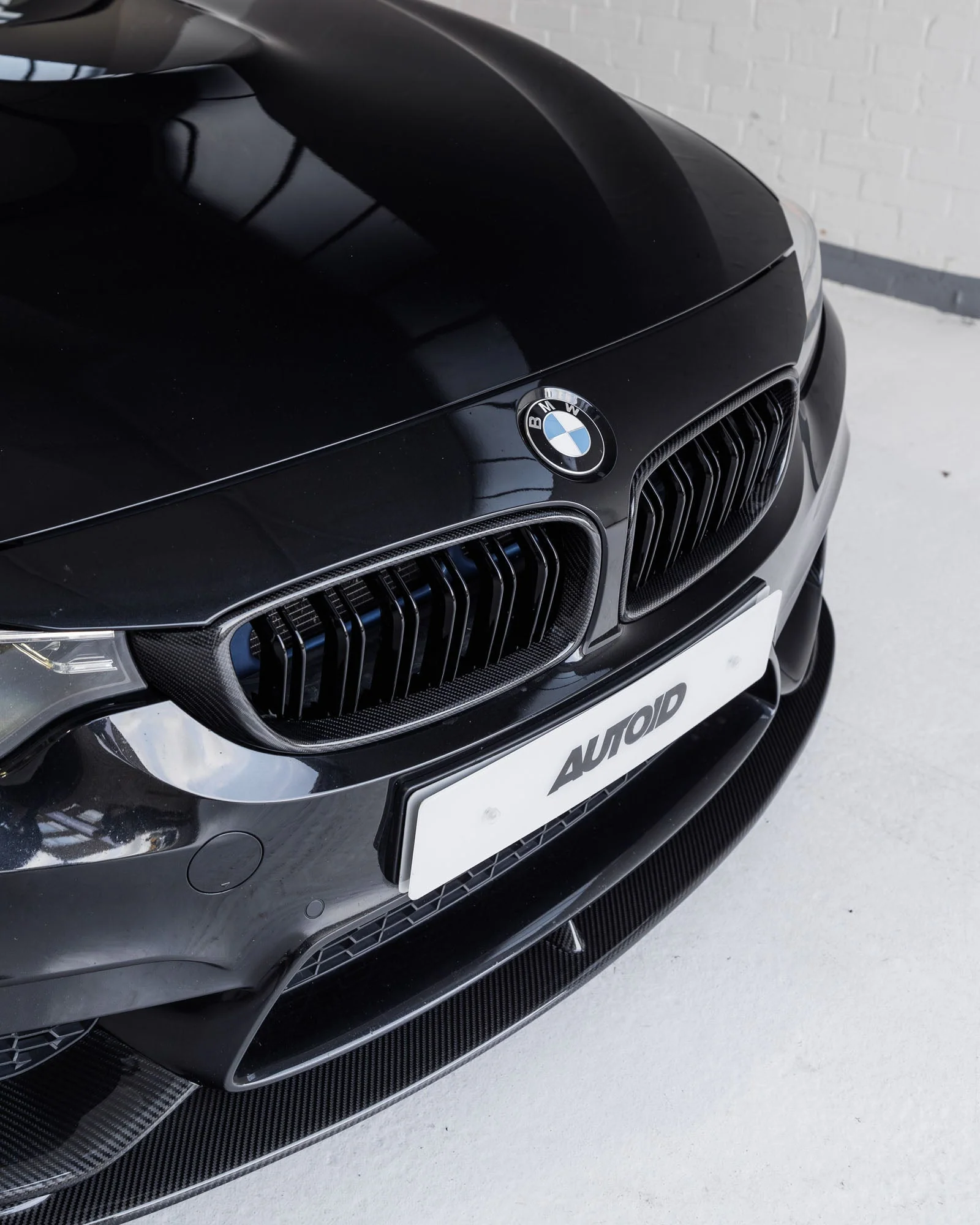 Carbon Fibre Double Slat Kidney Grilles for BMW 4 Series, M3 & M4 by FORM (2014-2020, F32 F33 F80 F82 F83) - Image 2