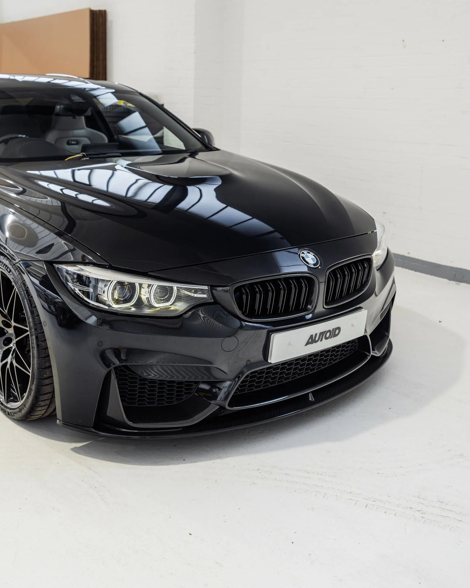 Carbon Fibre Double Slat Kidney Grilles for BMW 4 Series, M3 & M4 by FORM (2014-2020, F32 F33 F80 F82 F83) - Image 8
