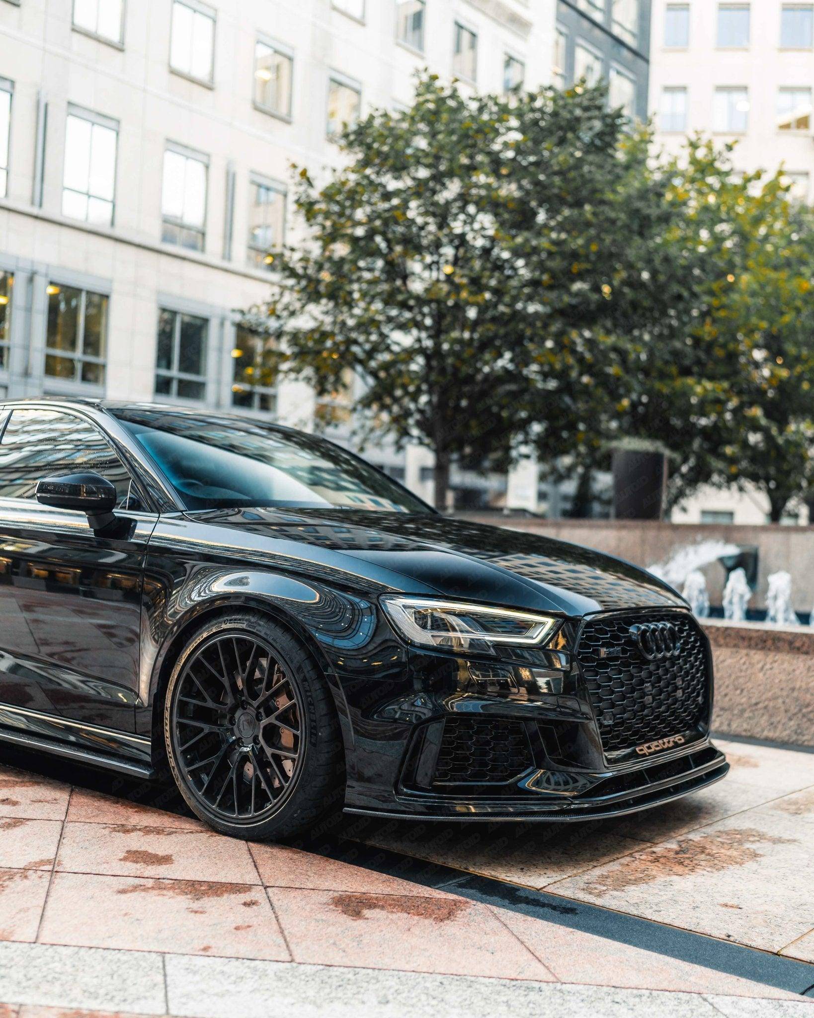 Audi RS3 8V LCI Carbon Fibre Front Splitter by FORM (2017-2020) - Image 3