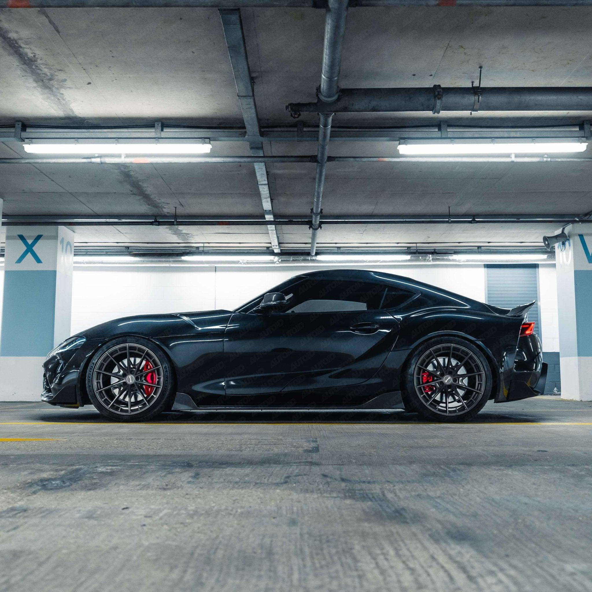 Toyota Supra Mk5 Carbon Fibre ID-23 Side Skirts by FORM (2019+) - Image 2