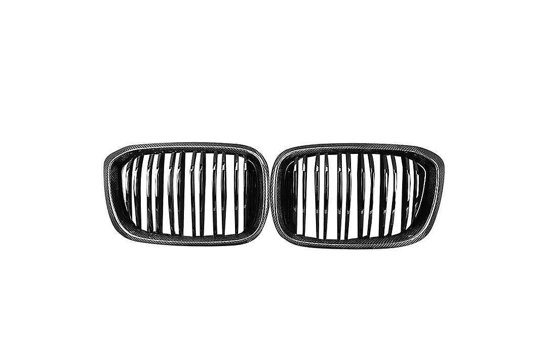 BMW X3 G01, X3M F97, X4 G02 & X4M F98 Carbon Fibre Kidney Grilles by FORM (2019+)