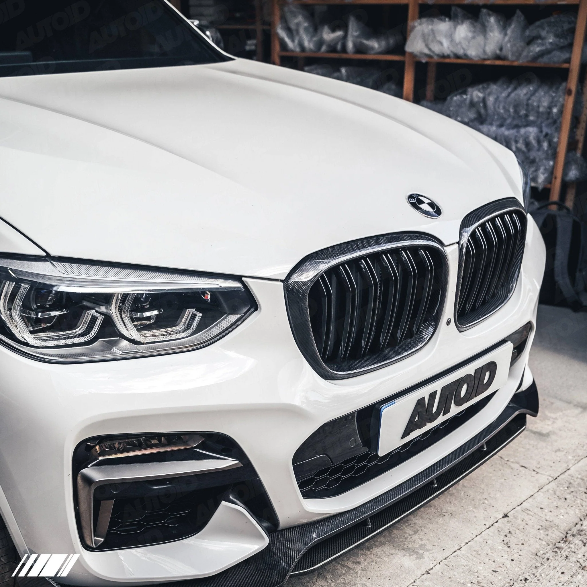 BMW X3 G01, X3M F97, X4 G02 & X4M F98 Carbon Fibre Kidney Grilles by FORM (2019+) - Image 2