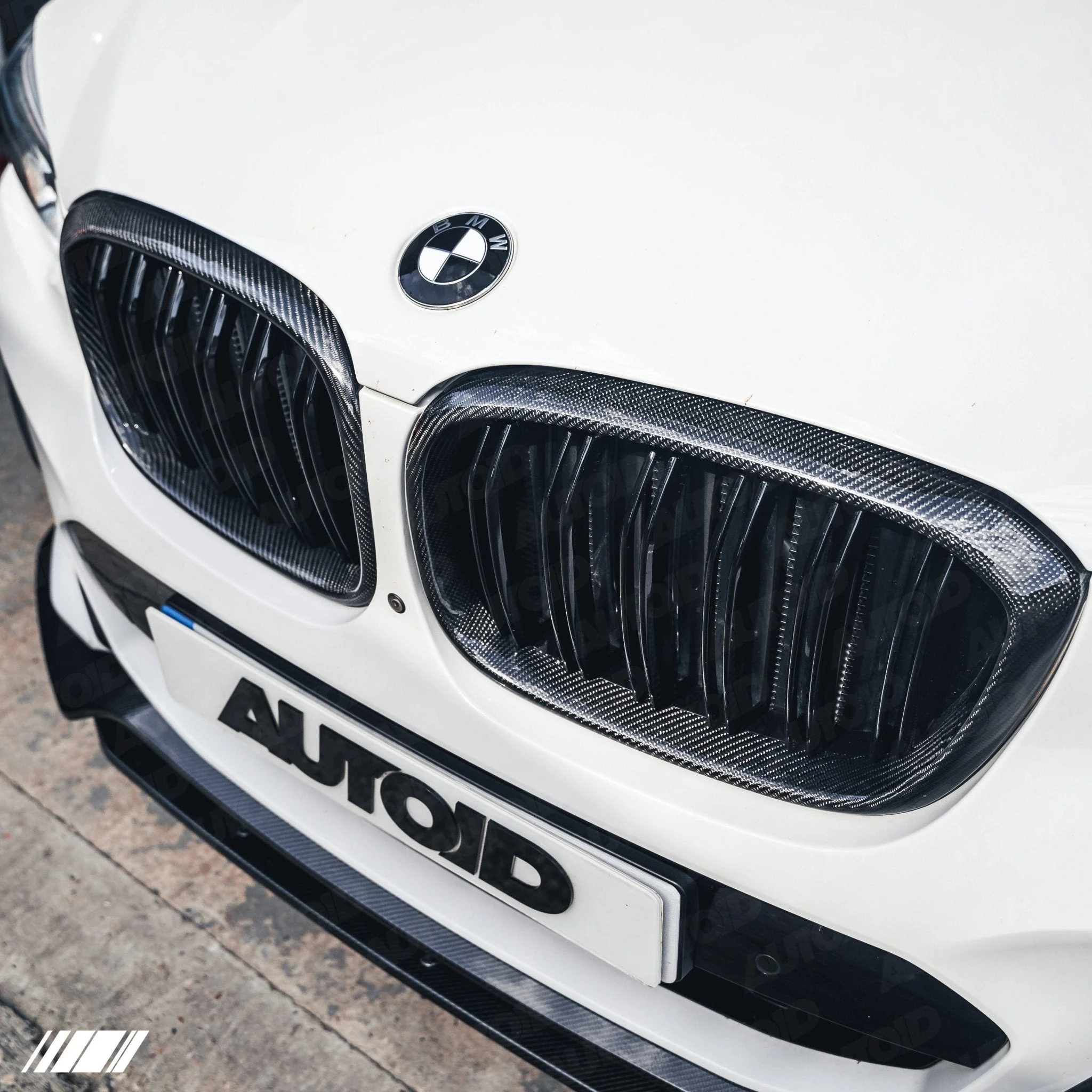 BMW X3 G01, X3M F97, X4 G02 & X4M F98 Carbon Fibre Kidney Grilles by FORM (2019+) - Image 3