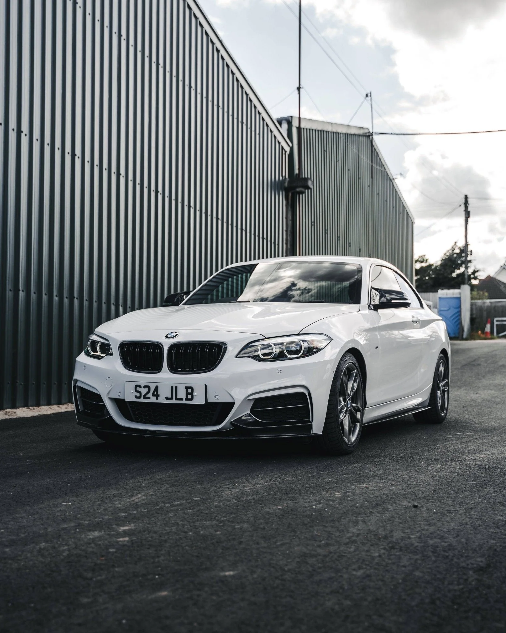 BMW 2 Series M Sport F22 F23 Carbon Fibre Front Splitter by FORM (2014-2020) - Image 2