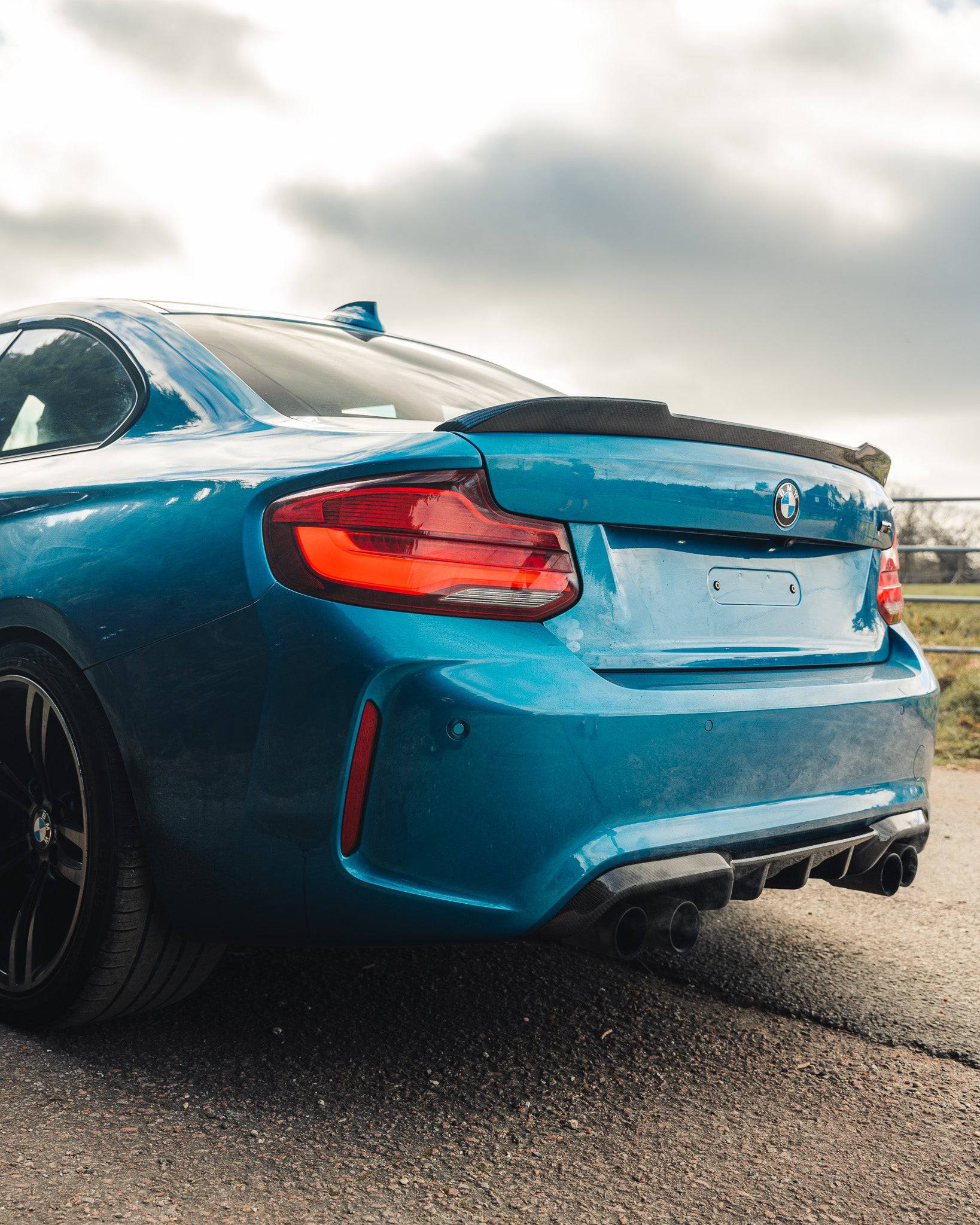BMW M2 & M2 Competition F87 Carbon Fibre Performance Rear Diffuser by FORM (2015-2021) - Image 10