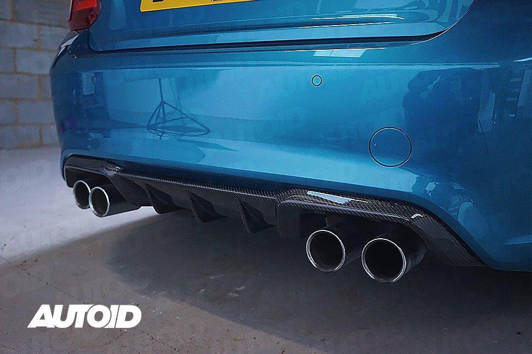 BMW M2 & M2 Competition F87 Carbon Fibre Performance Rear Diffuser by FORM (2015-2021) - Image 14