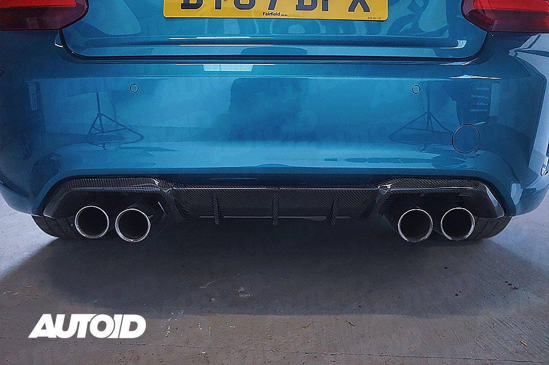 BMW M2 & M2 Competition F87 Carbon Fibre Performance Rear Diffuser by FORM (2015-2021) - Image 16