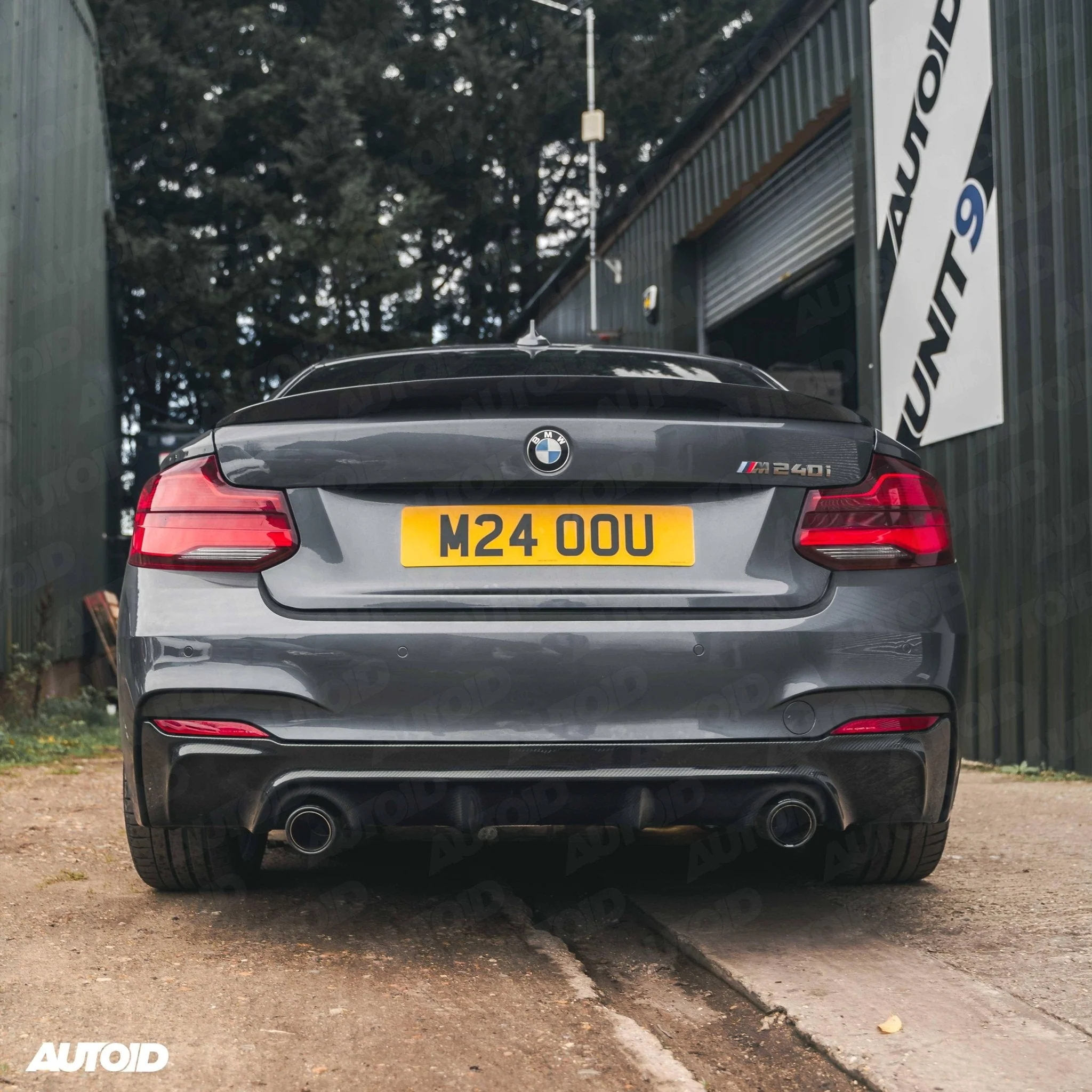 BMW M235i & M240i F22 F23 Carbon Fibre Rear Diffuser by FORM (2014-2020) - Image 5
