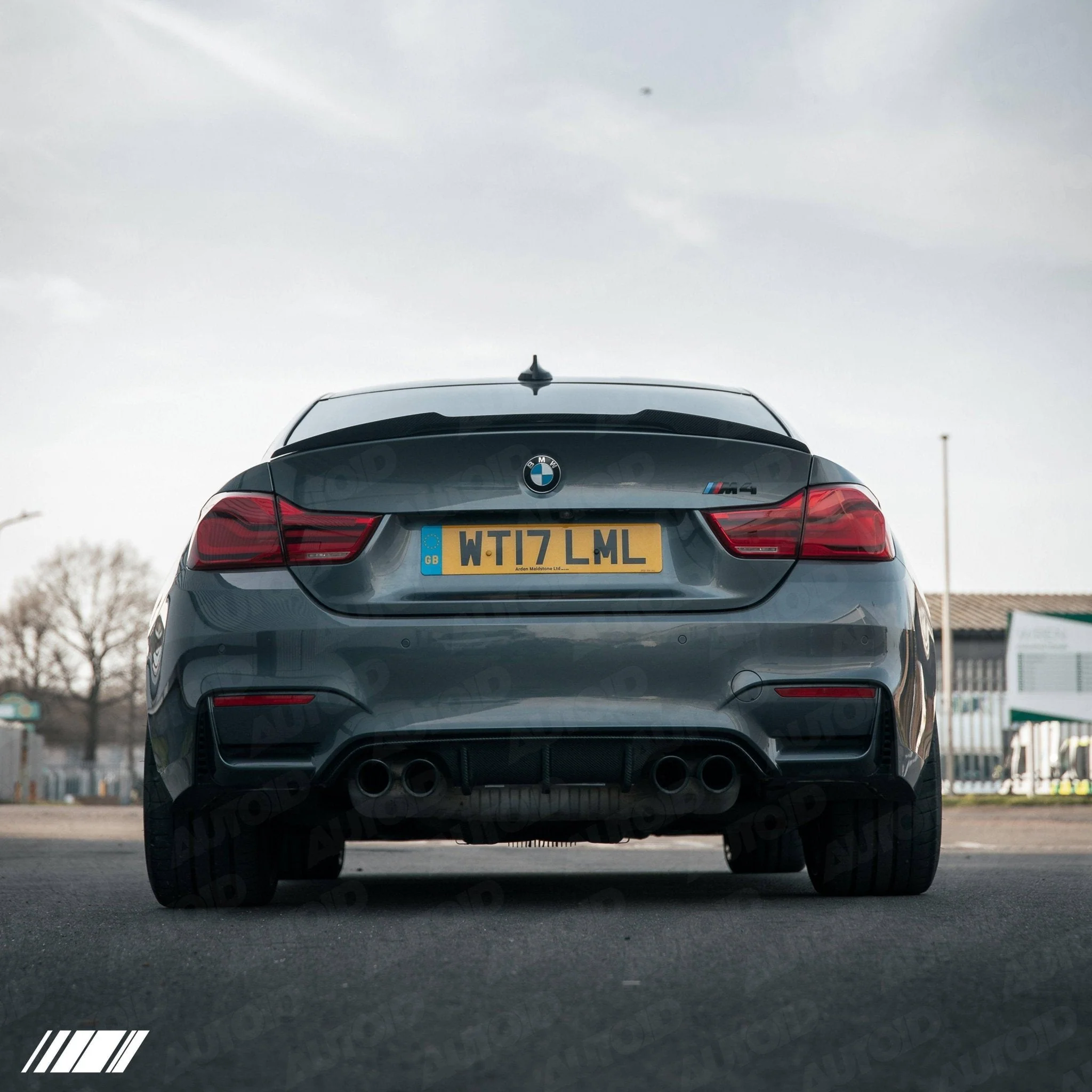 BMW M3 F80 & M4 F82 F83 Carbon Fibre Rear Diffuser by FORM (2014-2019) - Image 3