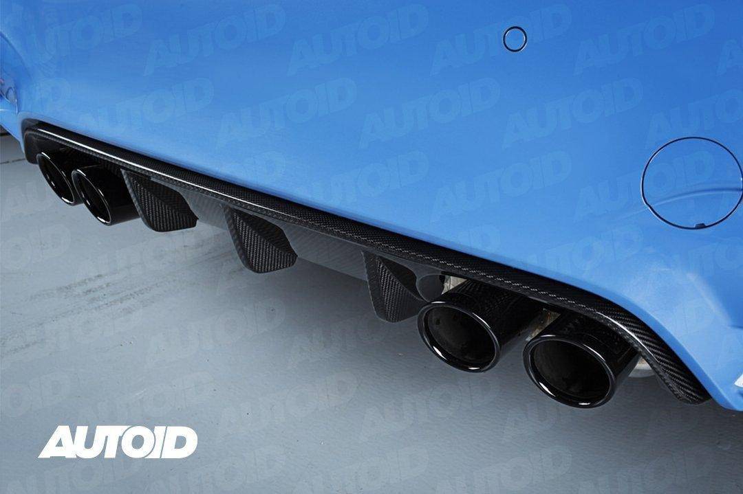 BMW M3 F80 & M4 F82 F83 Carbon Fibre Rear Diffuser by FORM (2014-2019) - Image 6