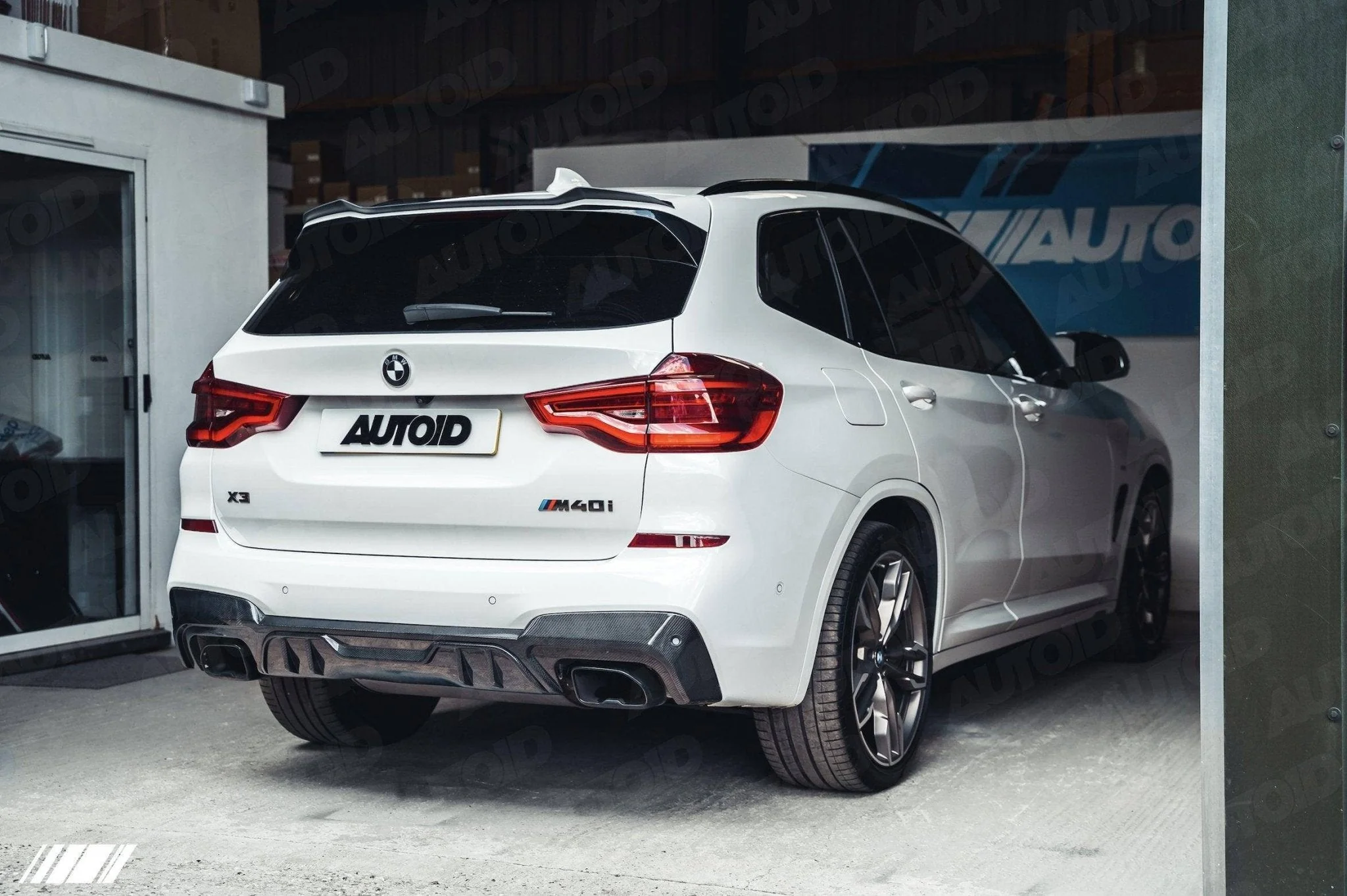 BMW X3 M40i G01 Pre-LCI Carbon Fibre Performance Rear Diffuser by FORM (2018-2020) - Image 5