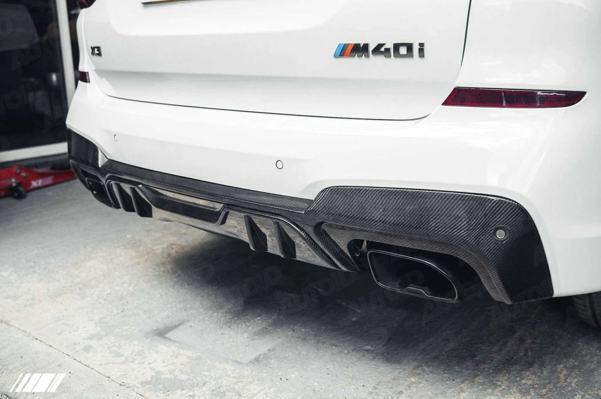 BMW X3 M40i G01 Pre-LCI Carbon Fibre Performance Rear Diffuser by FORM (2018-2020) - Image 7