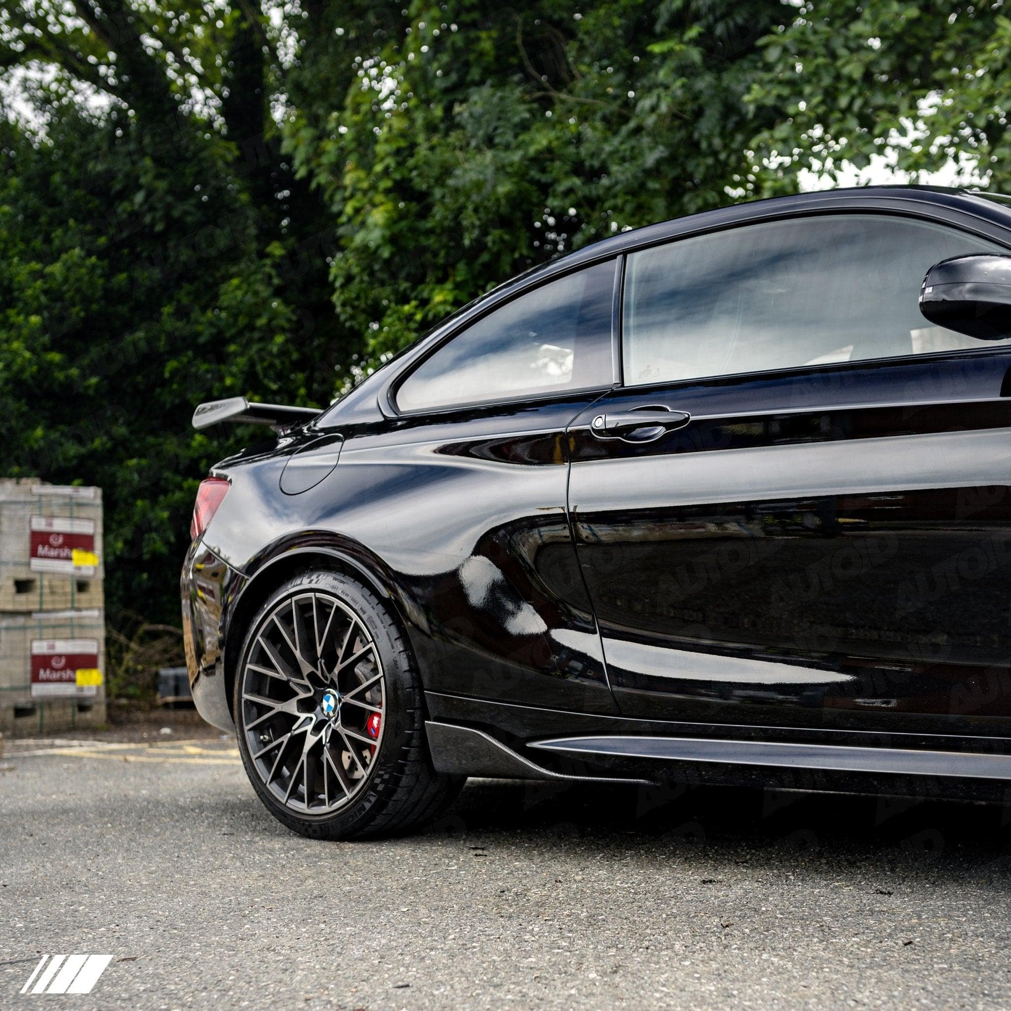 BMW M2 & M2 Competition F87 Carbon Fibre Side Blade Winglets by FORM (2015-2021) - Image 3