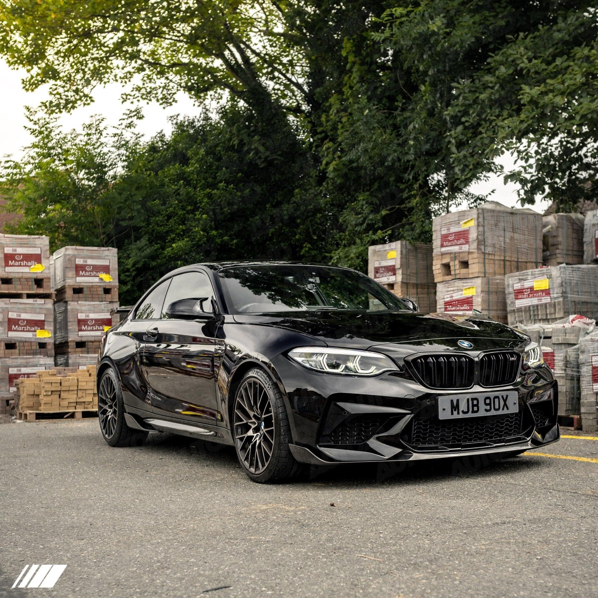 BMW M2 & M2 Competition F87 Carbon Fibre Side Blade Winglets by FORM (2015-2021) - Image 4