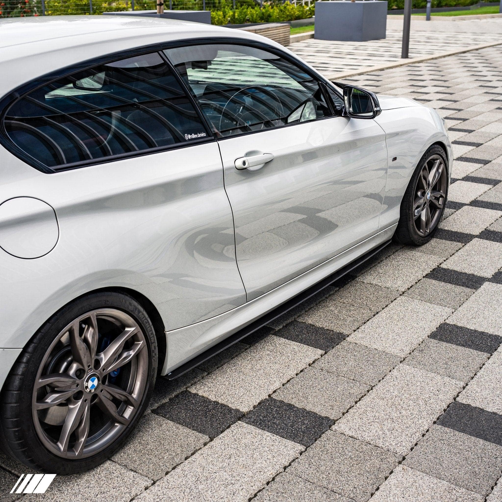 BMW 1 Series F20 & 2 Series F22 Carbon Fibre Performance Side Skirts by FORM (2014-2020) - Image 2