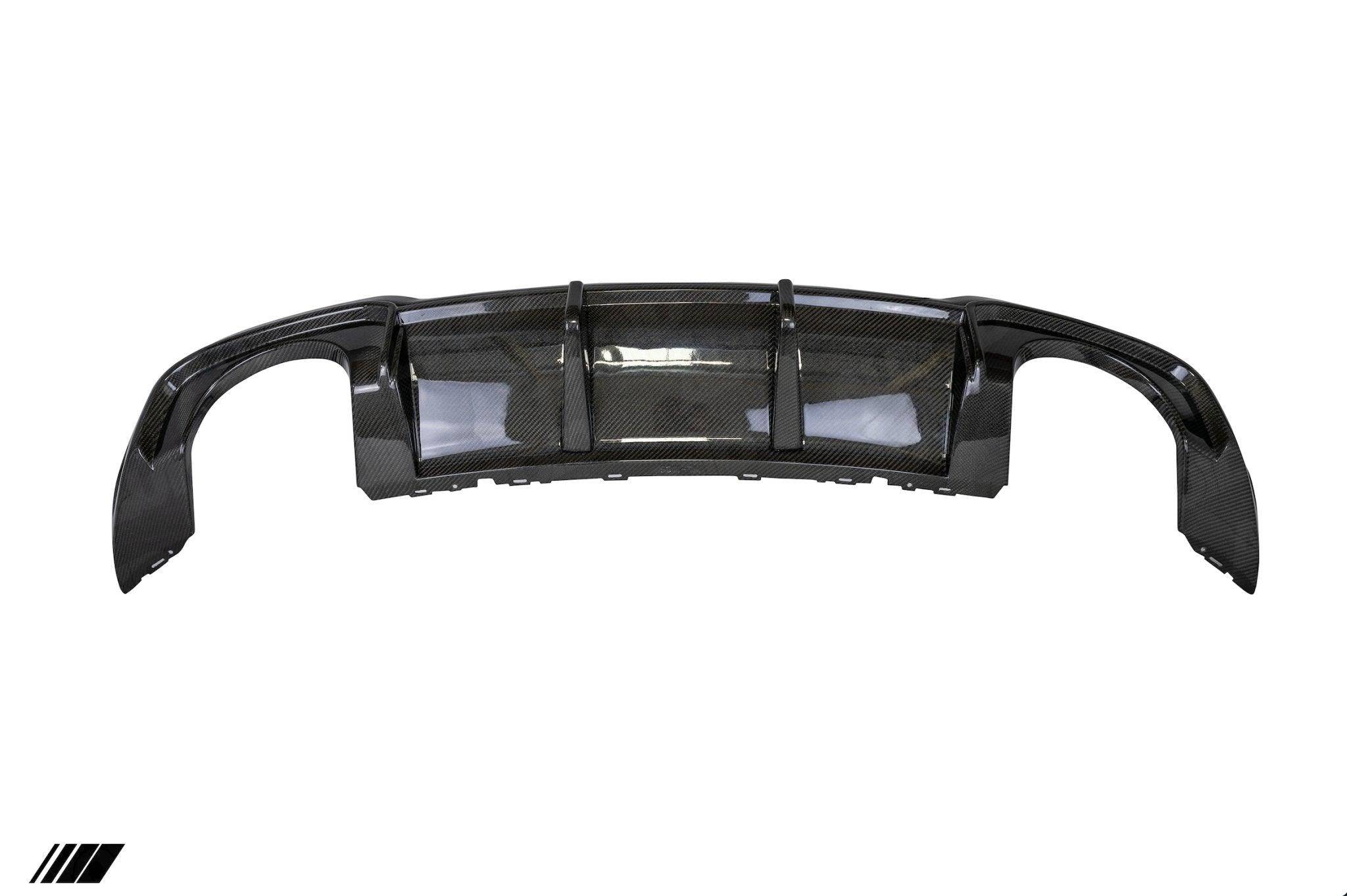 Carbon Fibre Rear Diffuser for Audi RS3 Saloon by FORM (2017-2020, 8V LCI)