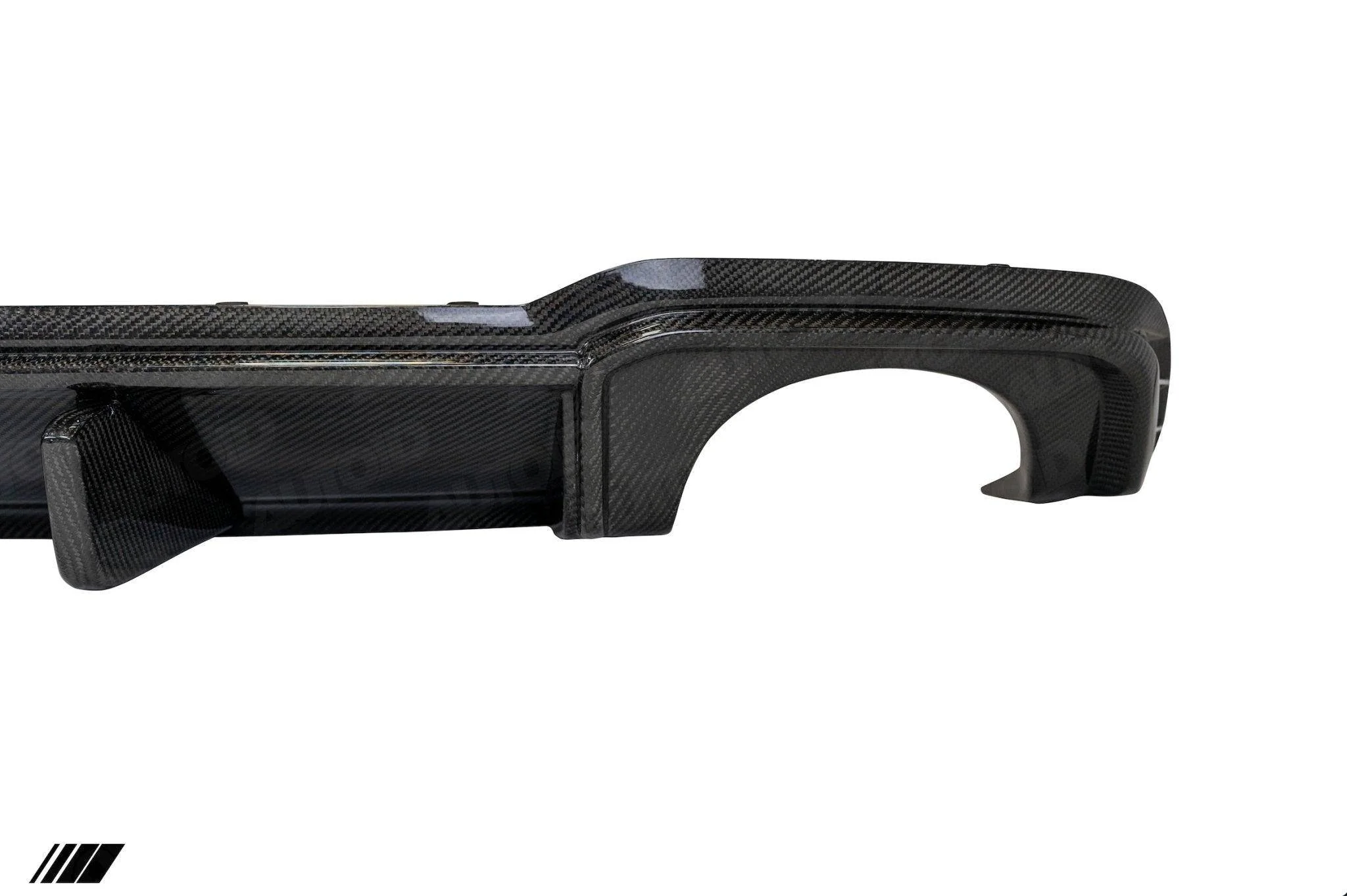 Carbon Fibre Rear Diffuser for Audi RS3 Saloon by FORM (2017-2020, 8V LCI) - Image 7