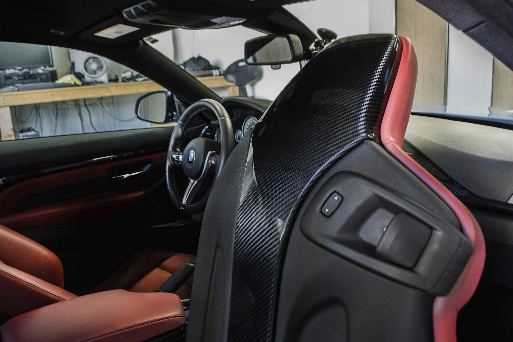Eventuri Carbon Fibre Seat Backs for BMW M2, M3 & M4 (2015-2020, F80 F82 F83) - Image 3