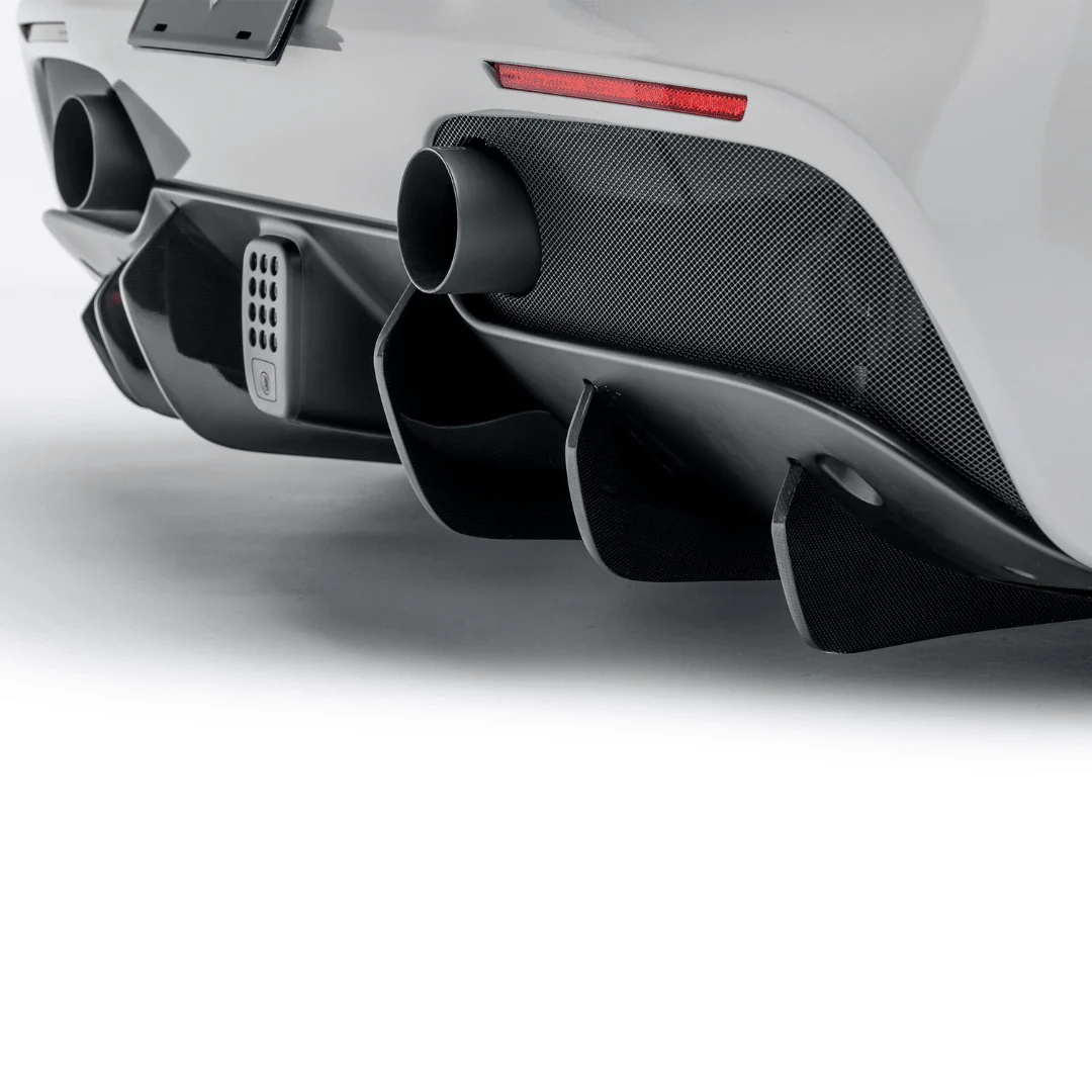 Ferrari 488 Diavolo Carbon Fiber Rear Diffuser Fins by Vordteiner - Image 7