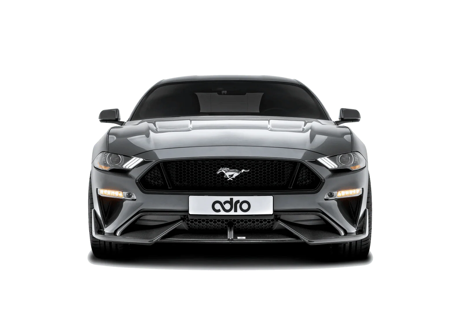 Ford Mustang Carbon Fibre Side Skirts by Adro (2018+) - Image 2