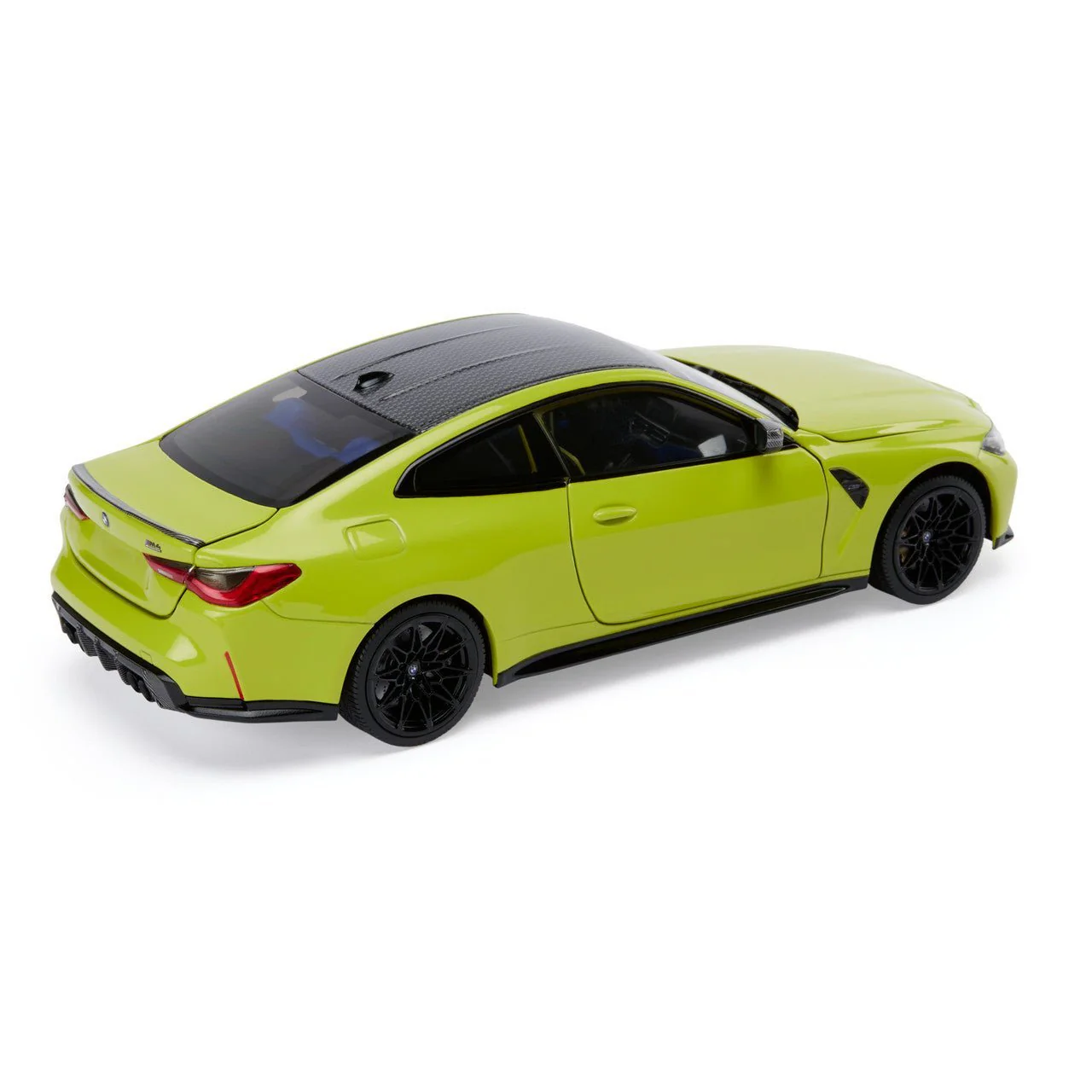 Genuine BMW M4 G82 São Paulo Yellow 1:18 Model Car - Image 2