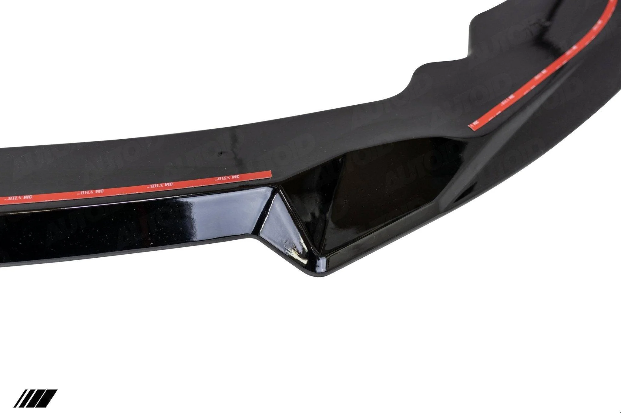 BMW 2 Series & M235i F44 Gloss Black Competition Front Splitter by FORM (2020-2024) - Image 5